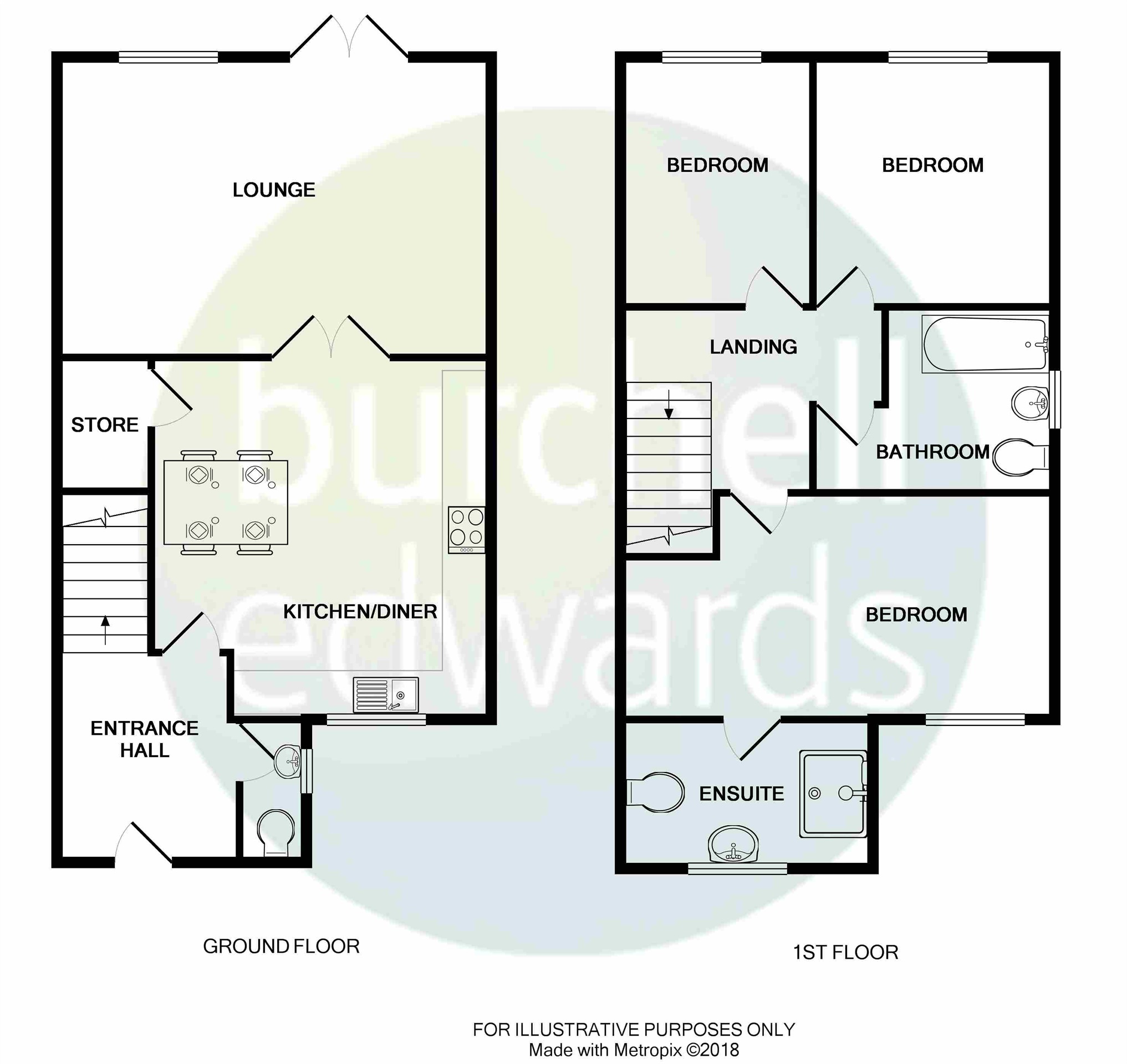 3 Bedrooms Semi-detached house for sale in Town Crescent, Pinxton, Nottingham NG16