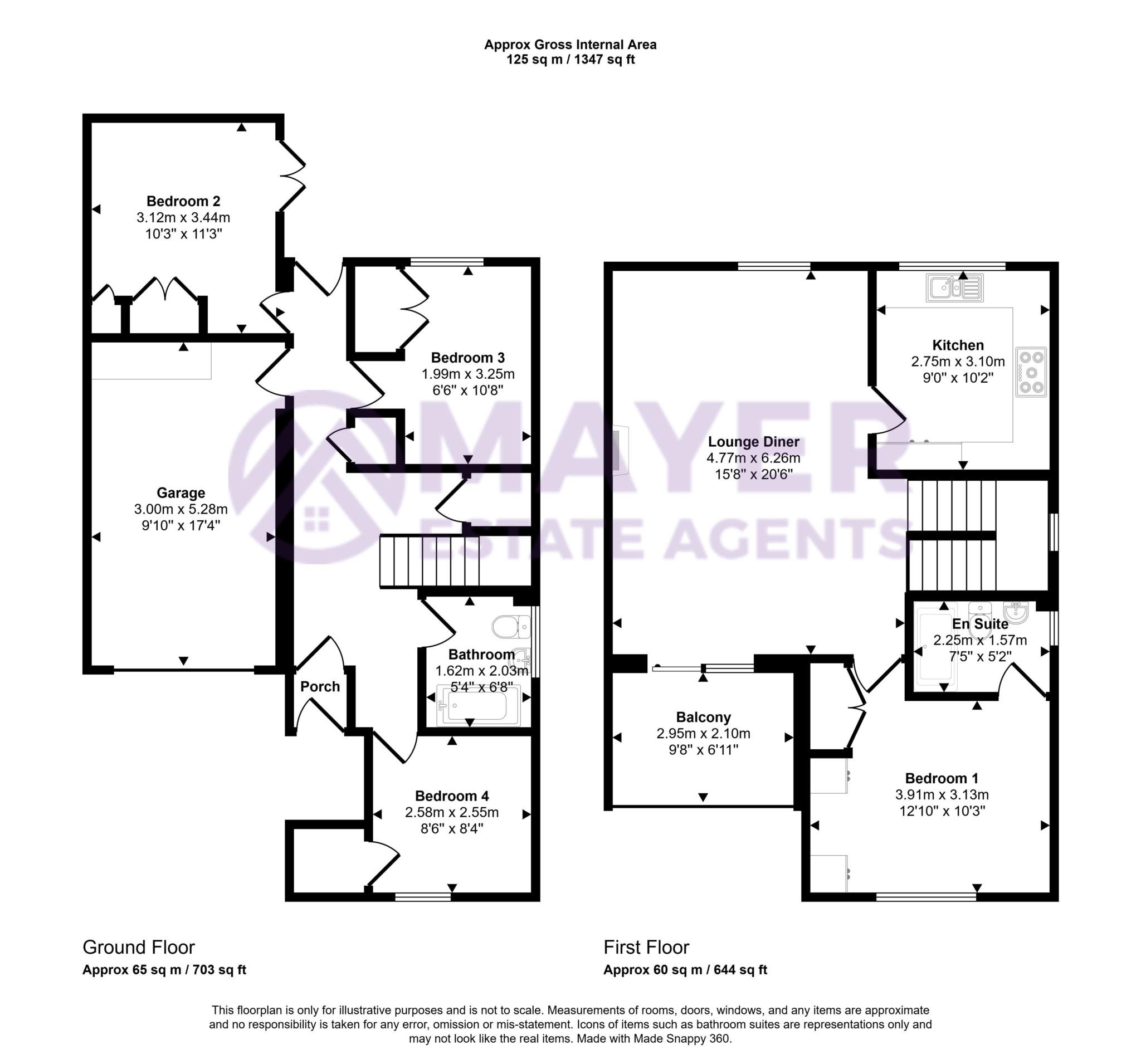 Northolme, School Lane, Plymouth floorplan