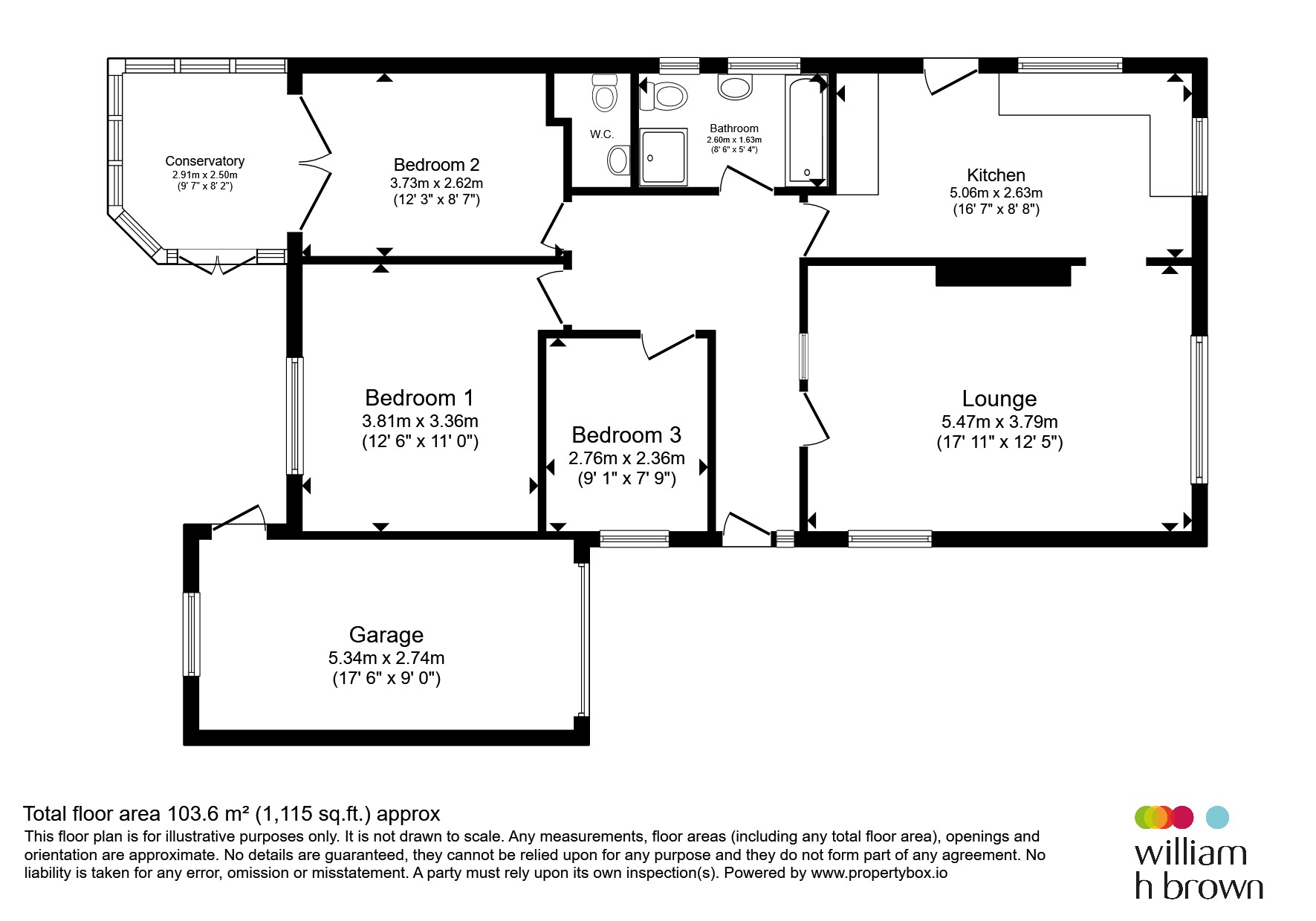 11, The Close, Doncaster floorplan