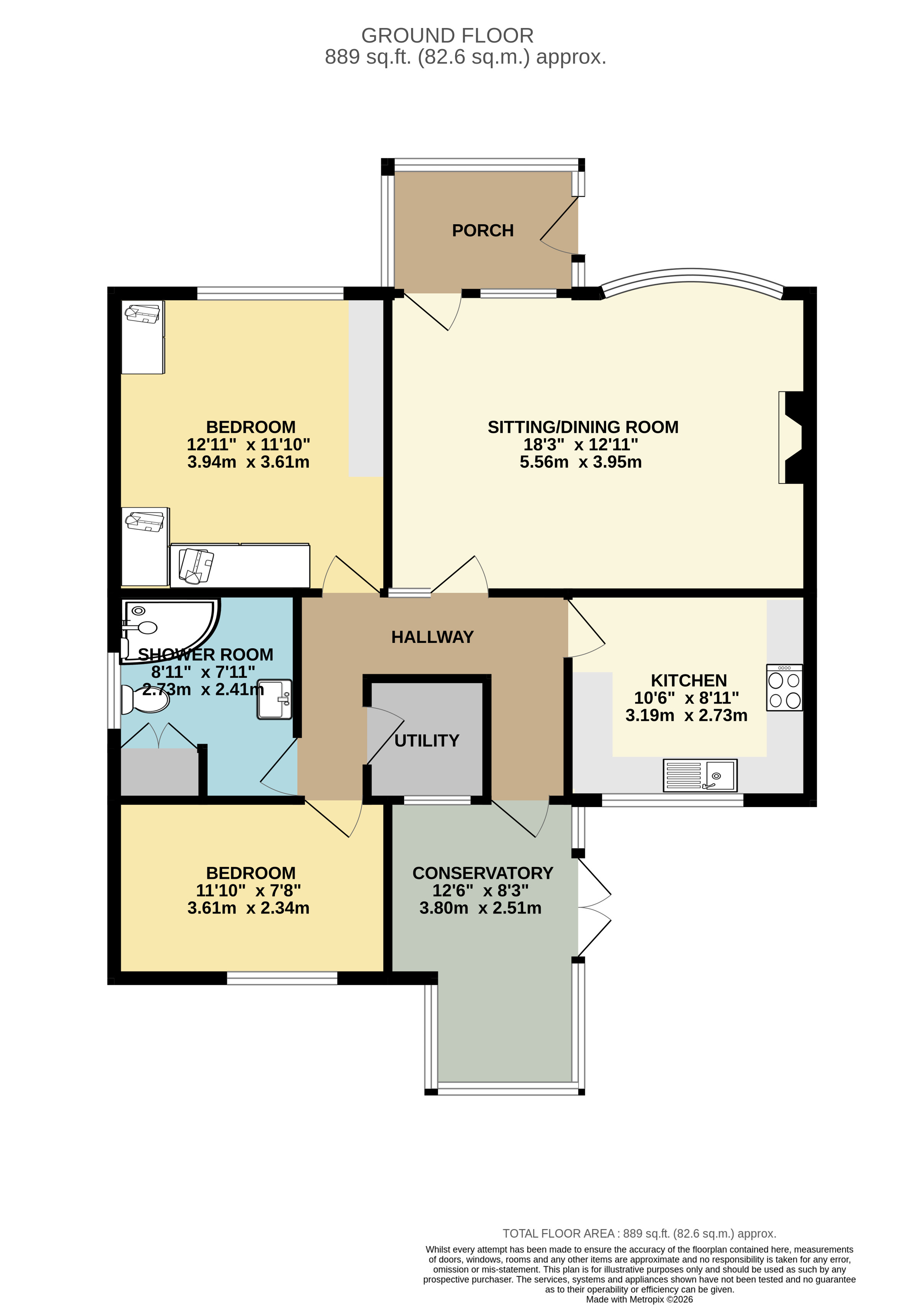 42, Hawthorn Drive, Selby floorplan