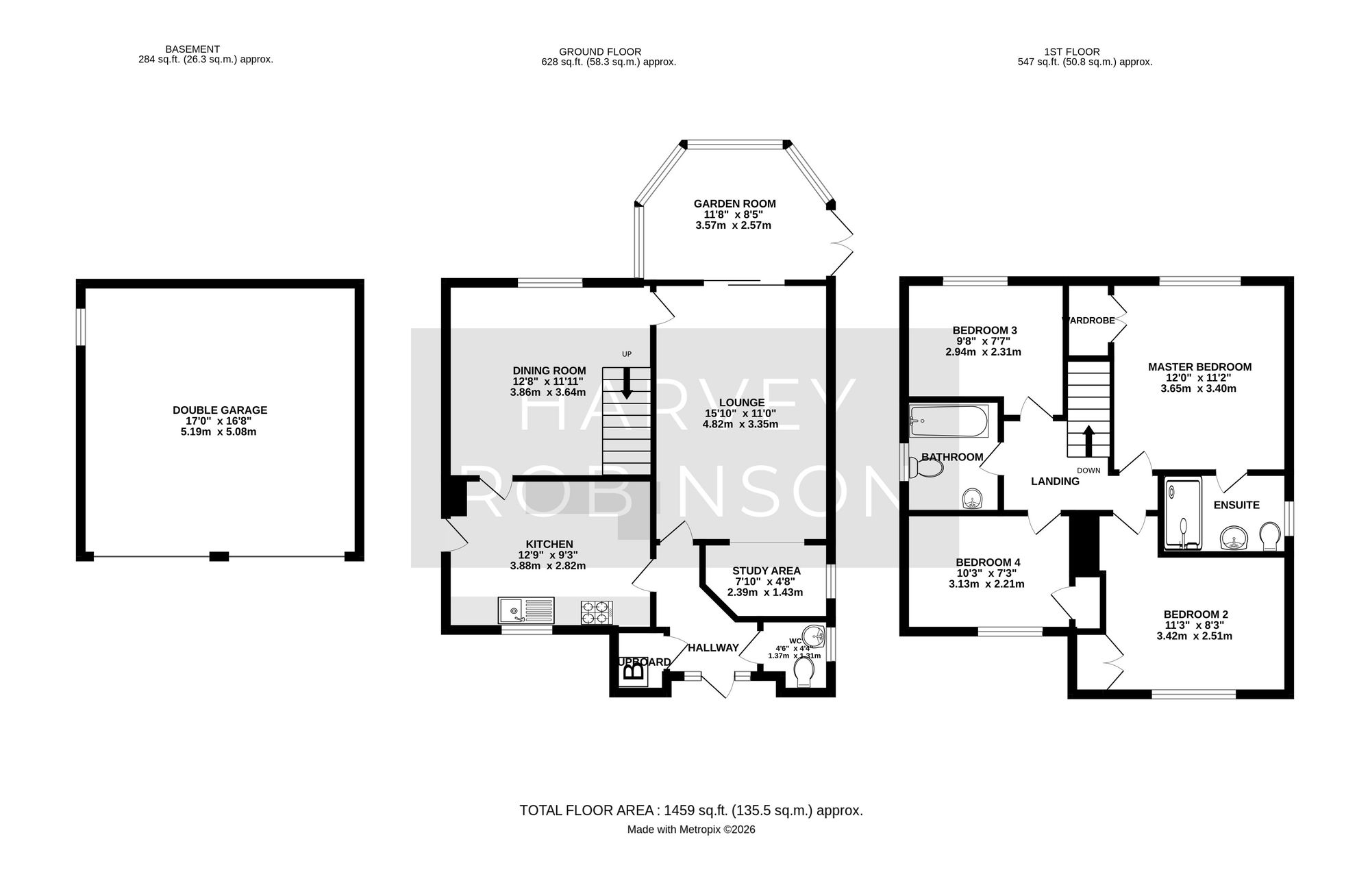 30 Merlin Close, Huntingdon floorplan