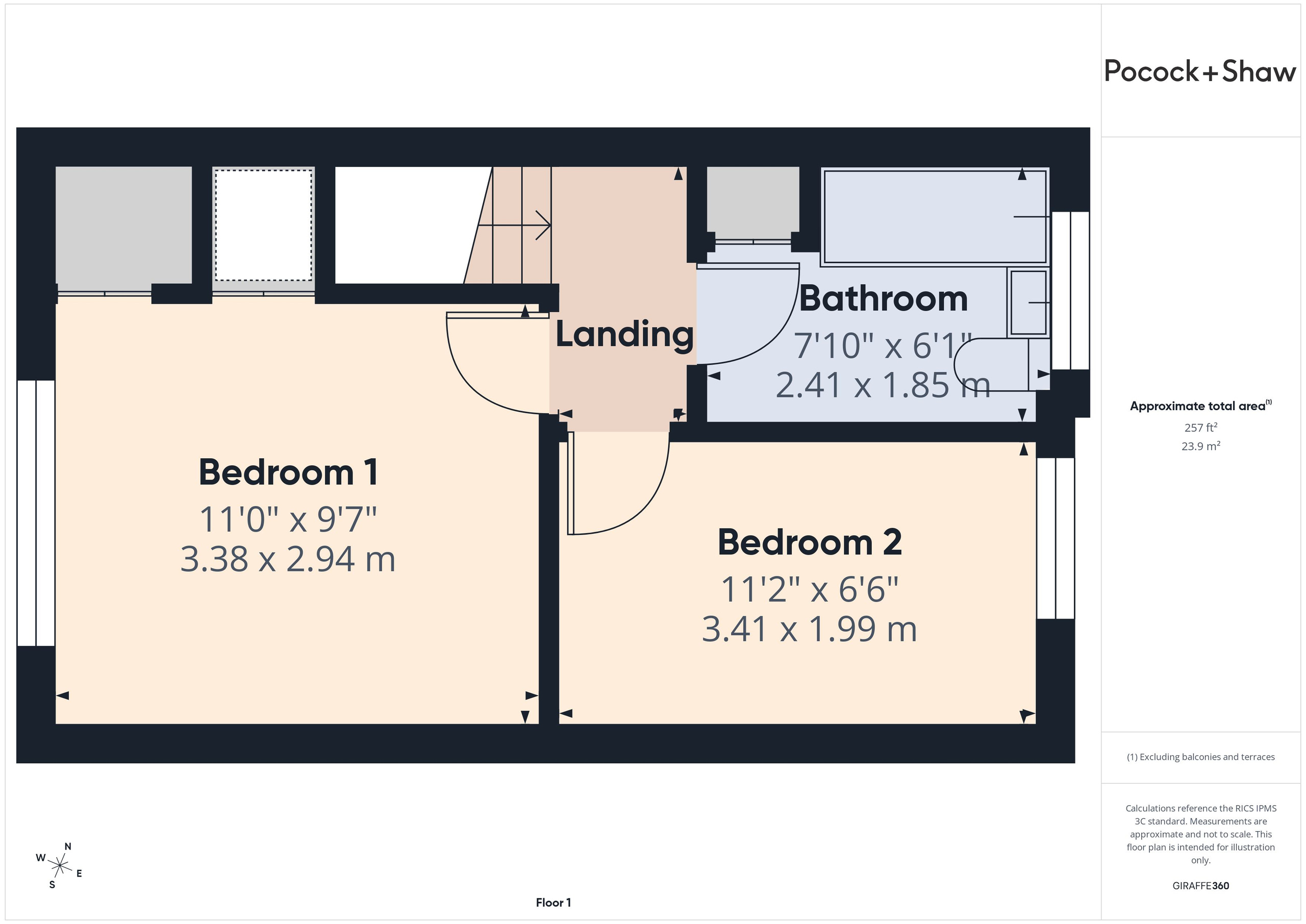 32 Stevens Close, Cambridge floorplan