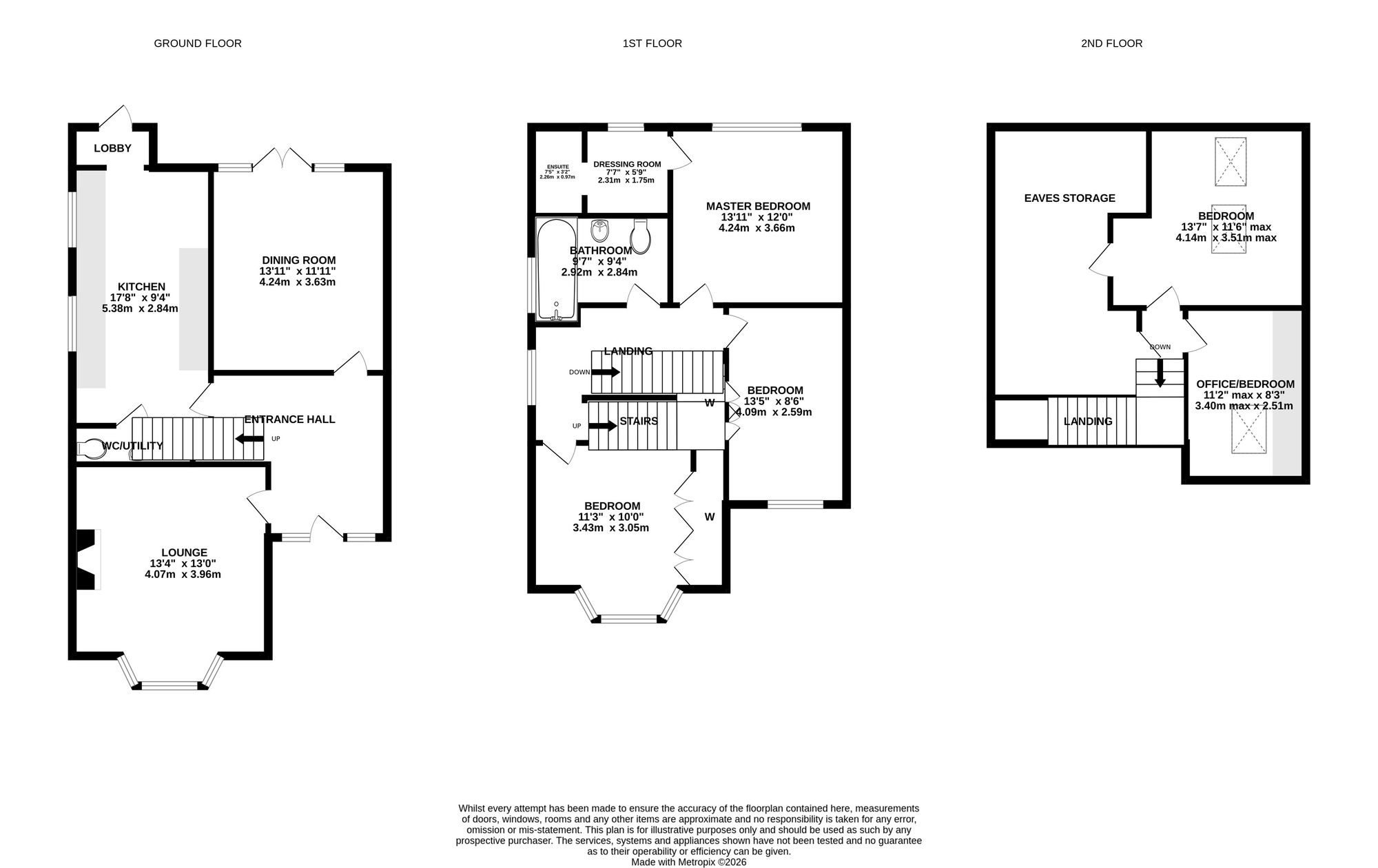 22 Meadhurst Road, Leicester floorplan
