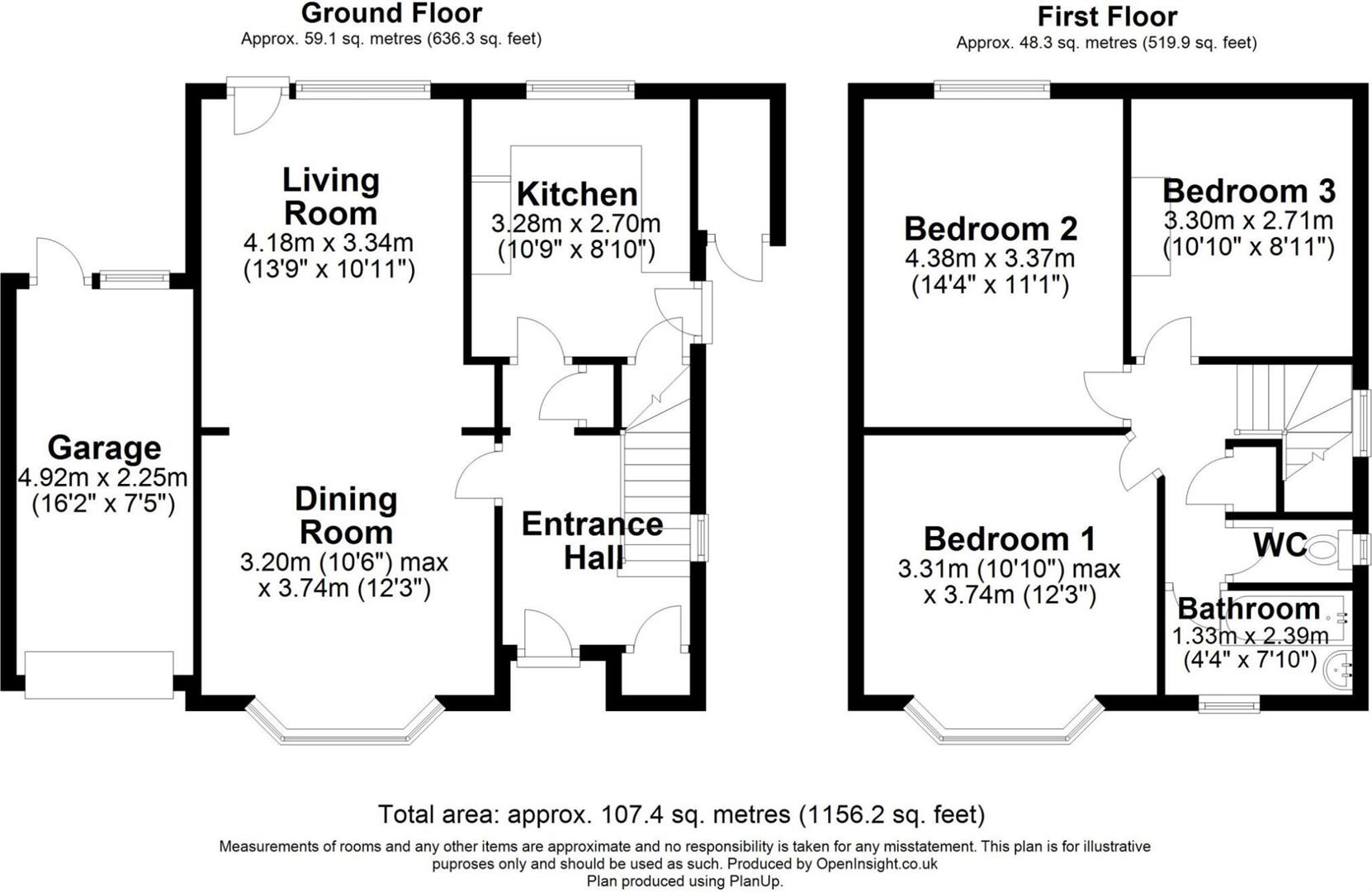 13, Campden Way, Wilmslow floorplan