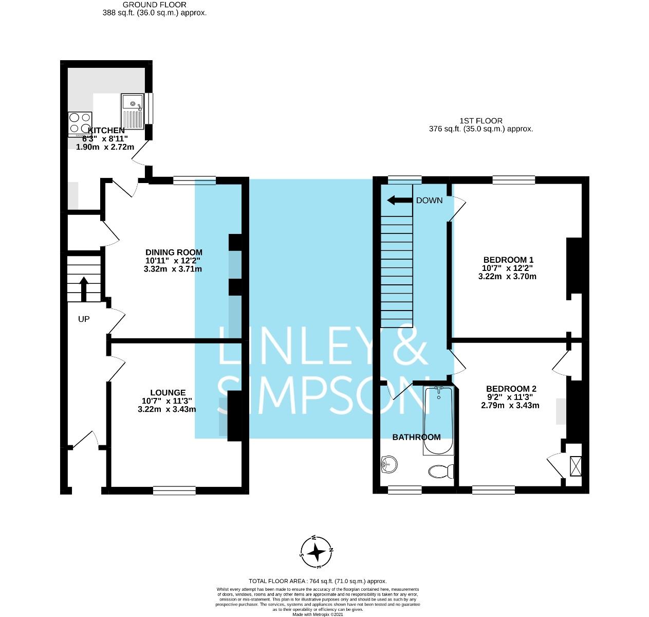 56, Farrar Street, York floorplan