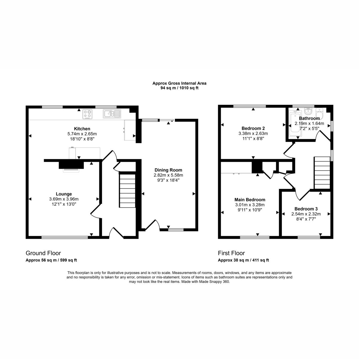 141, Allandale, Hemel Hempstead floorplan