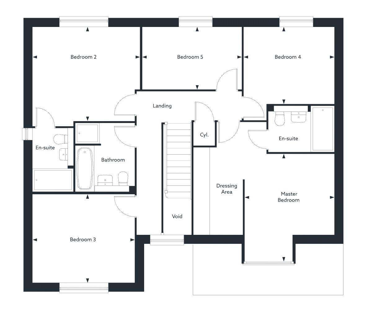 The Hartwell, Meadowsweet Lane, Sunderland floorplan