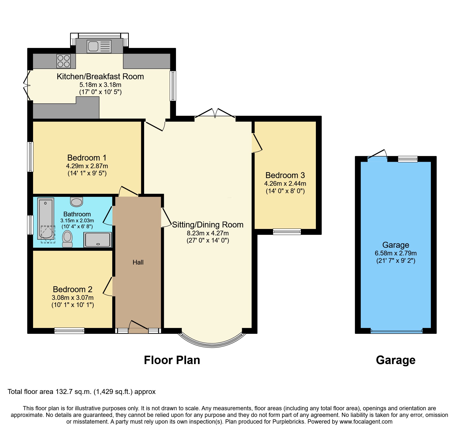 3, Sycamore Rise, Macclesfield floorplan