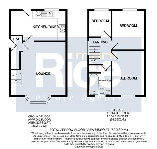 15, Beechtree Close, Ruskington floorplan