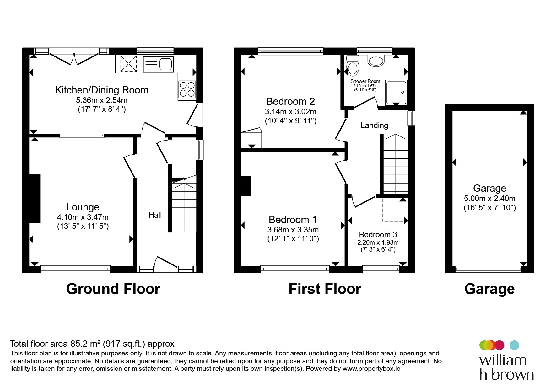 5, Ellesmere Grove, Doncaster floorplan