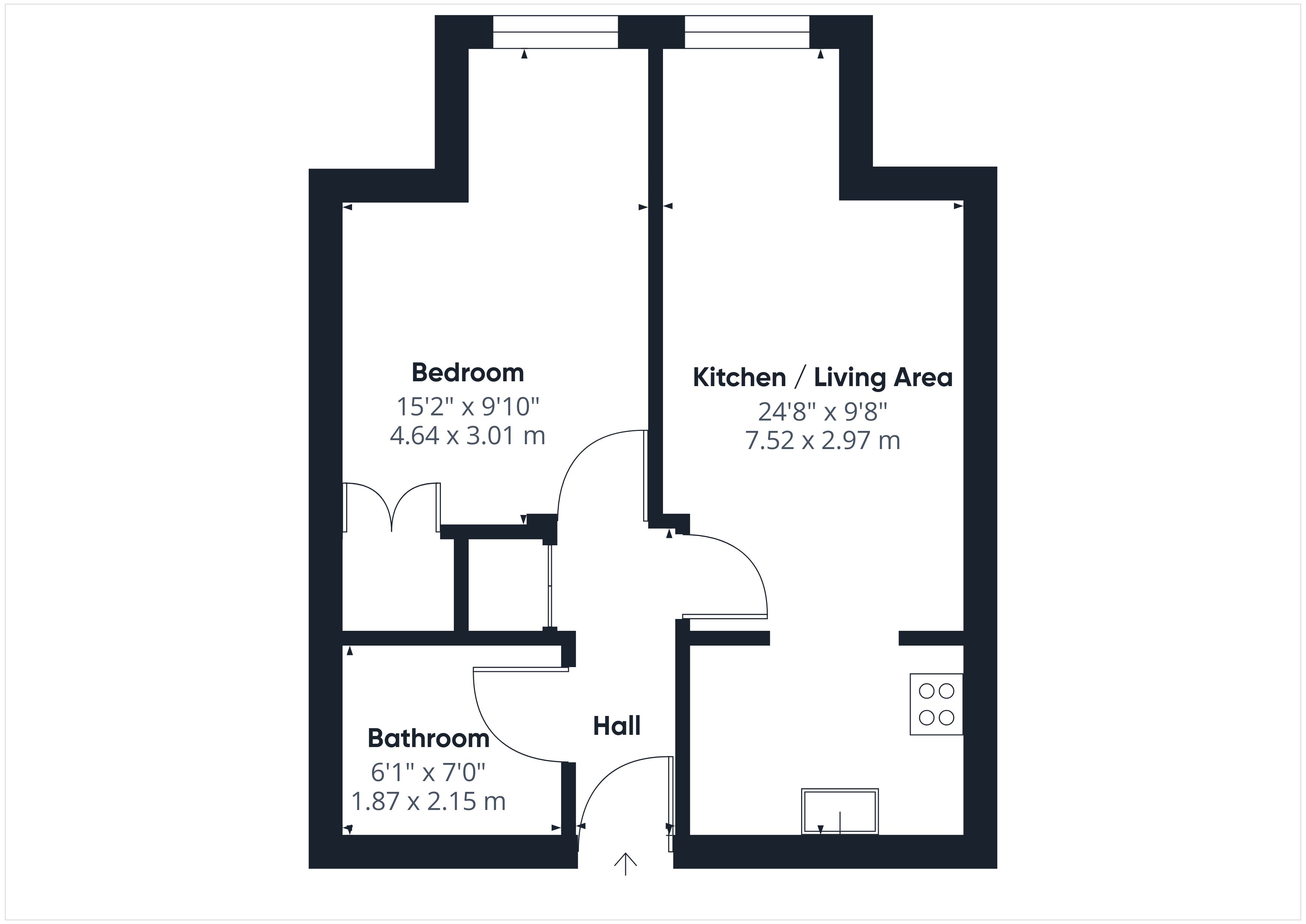 Flat 4, Simon House, 39, St. Marys Road, Suffolk floorplan