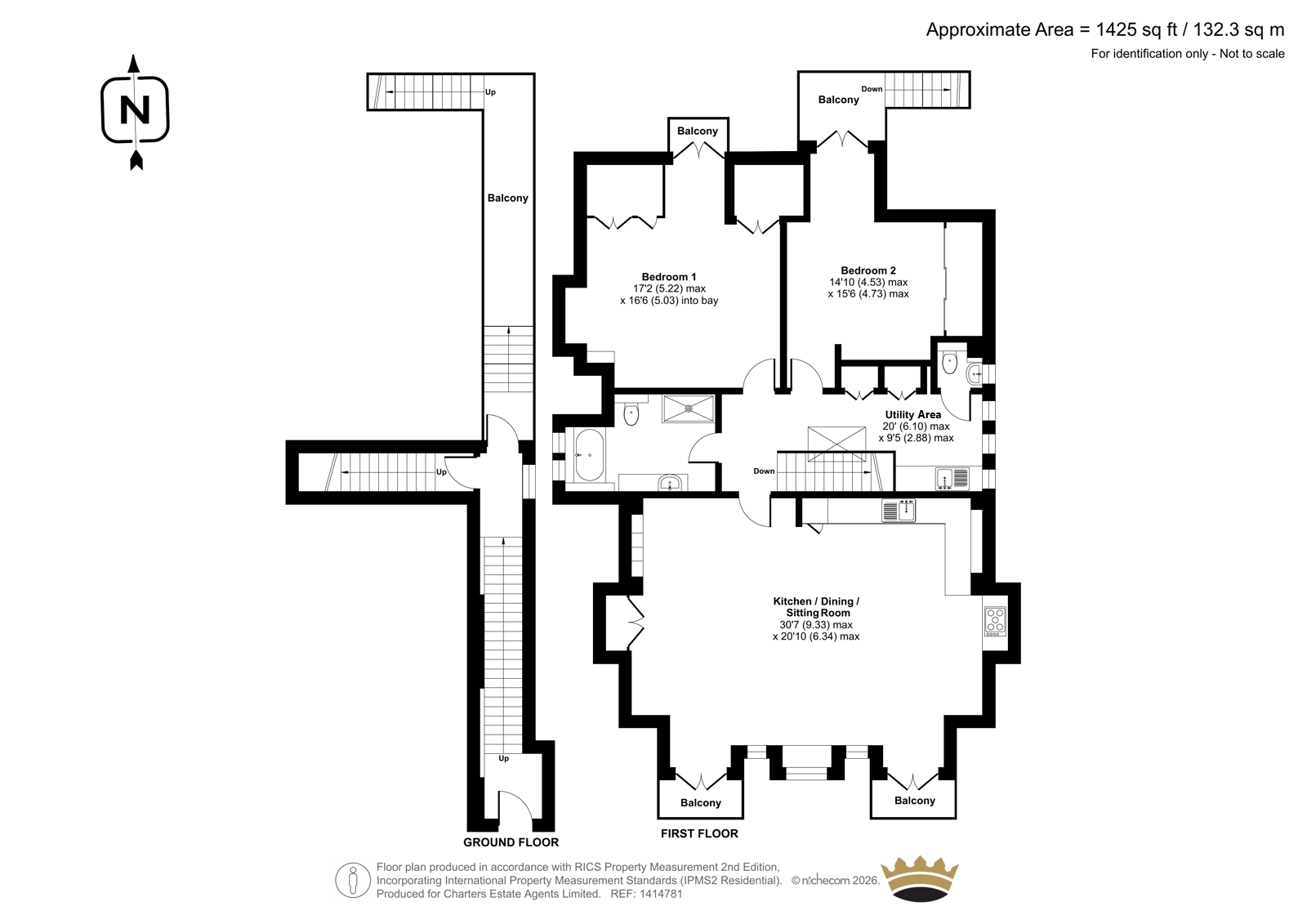 The Penthouse, 2, South Parade, Hampshire floorplan