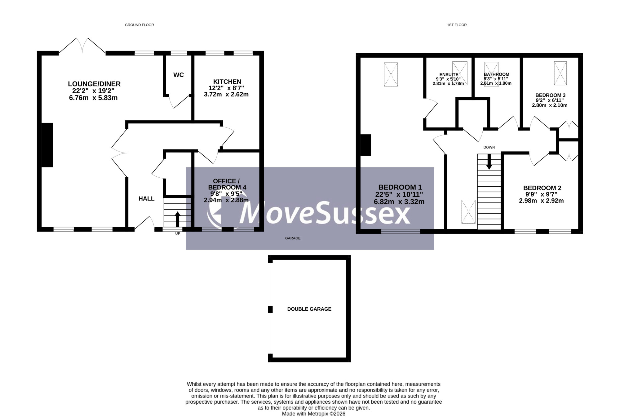 3, Broadwater Mews, Polegate floorplan