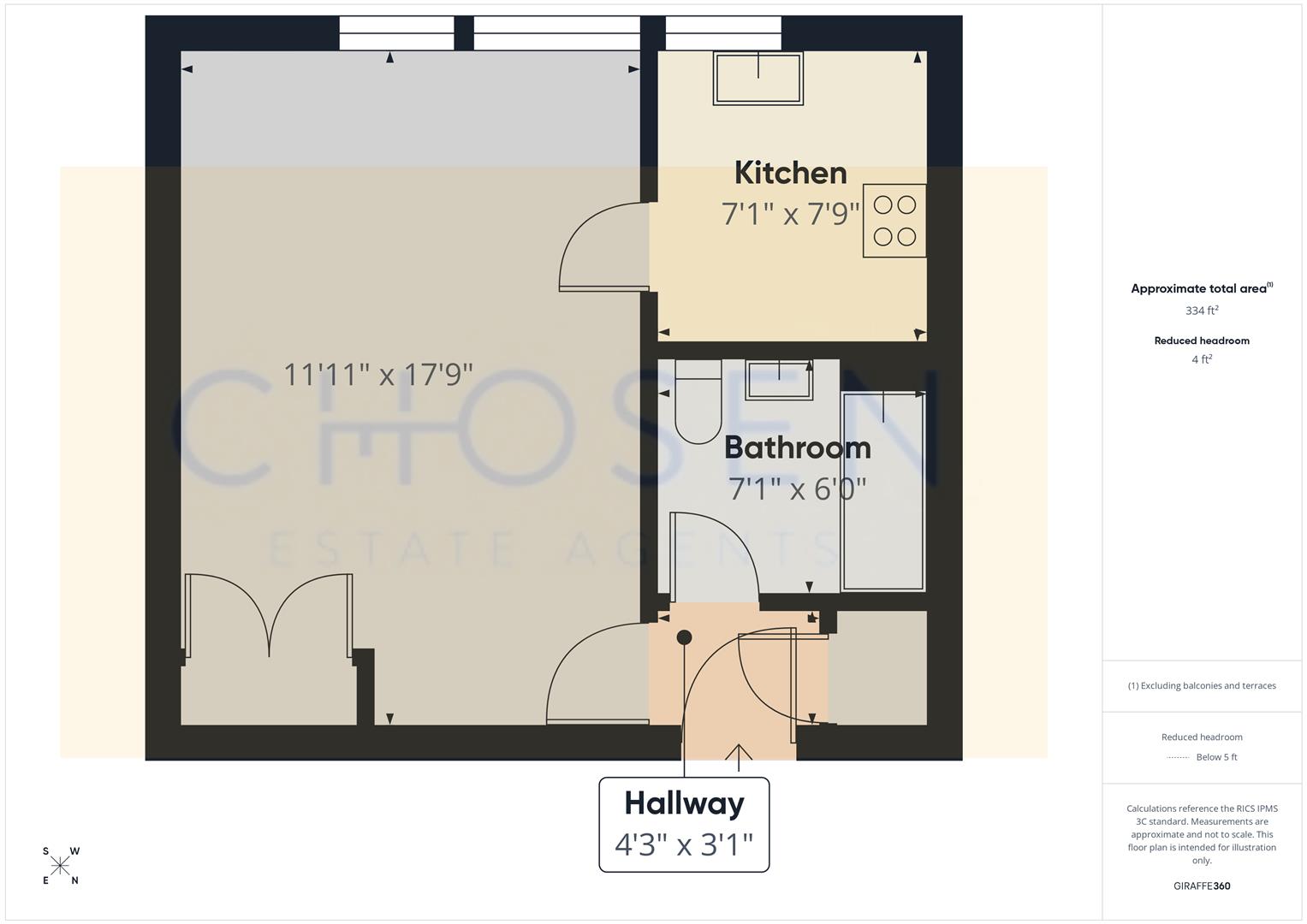 Flat 31, Cypress Court, Waterloo Street, Cheltenham floorplan