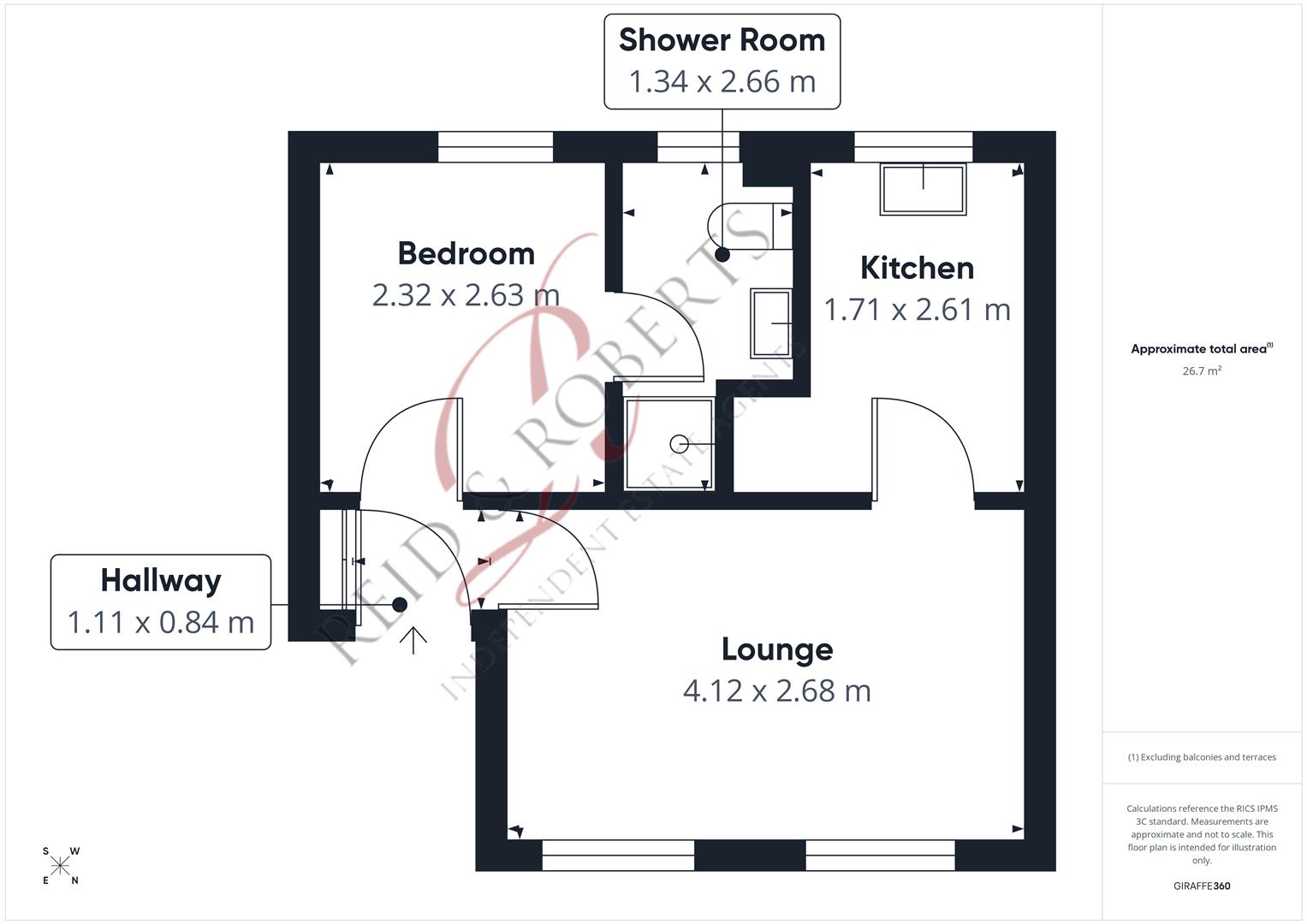 17 St Mary's Mews, Church Lane, Mold floorplan