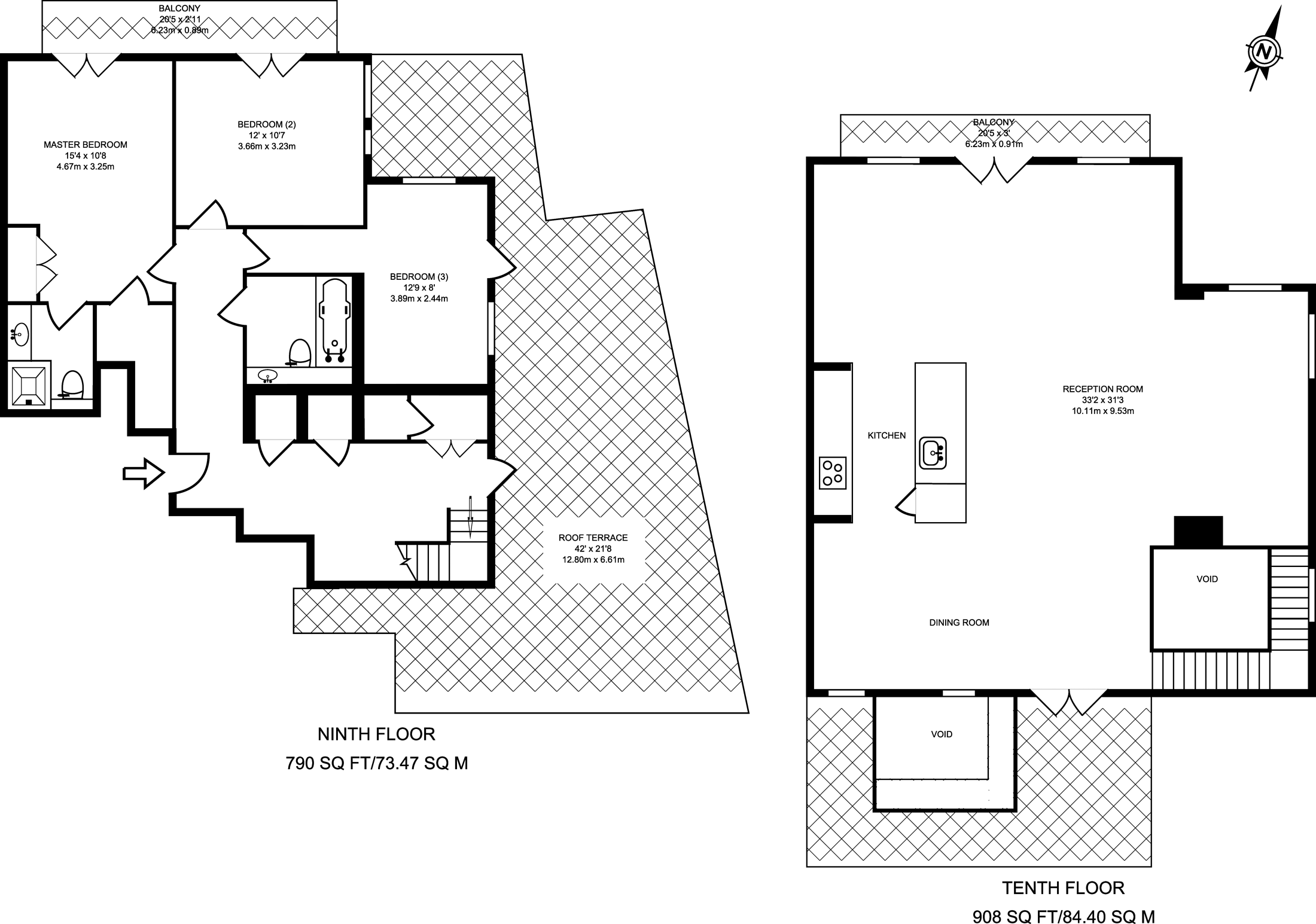 3 Bedrooms Flat for sale in Maurer Court, Greenwich Millennium Village SE10