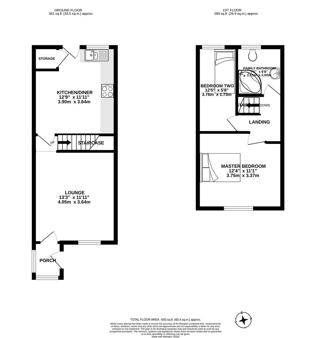 2, Pleasant View Longmeanygate, Leyland floorplan