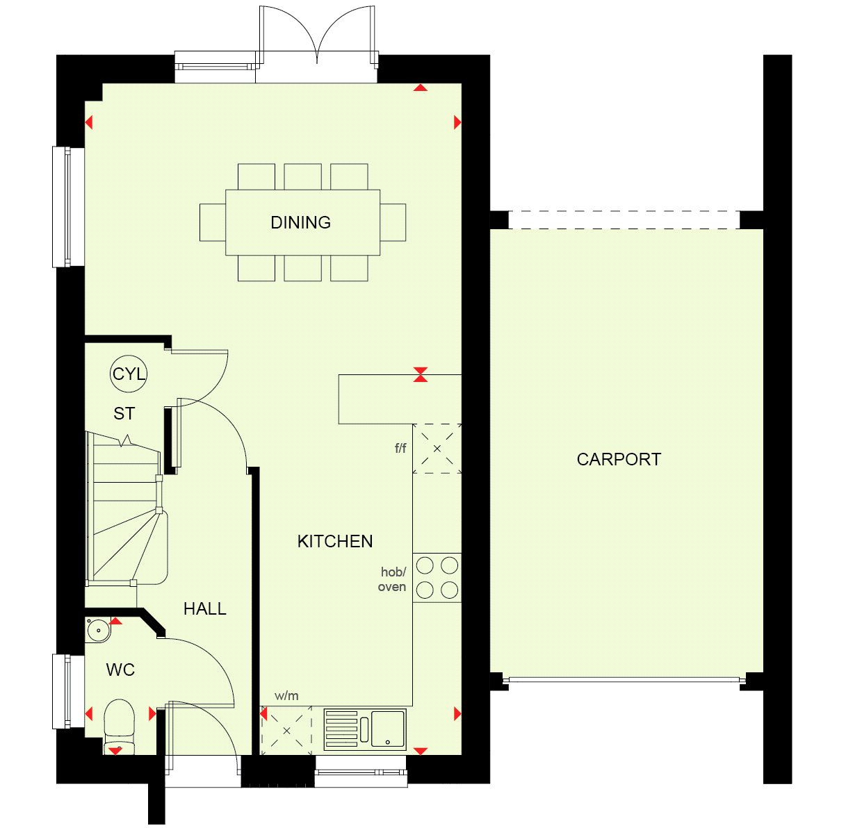Plot 304, The Fitzwilliam,, Franklin Gardens, Cambridge floorplan