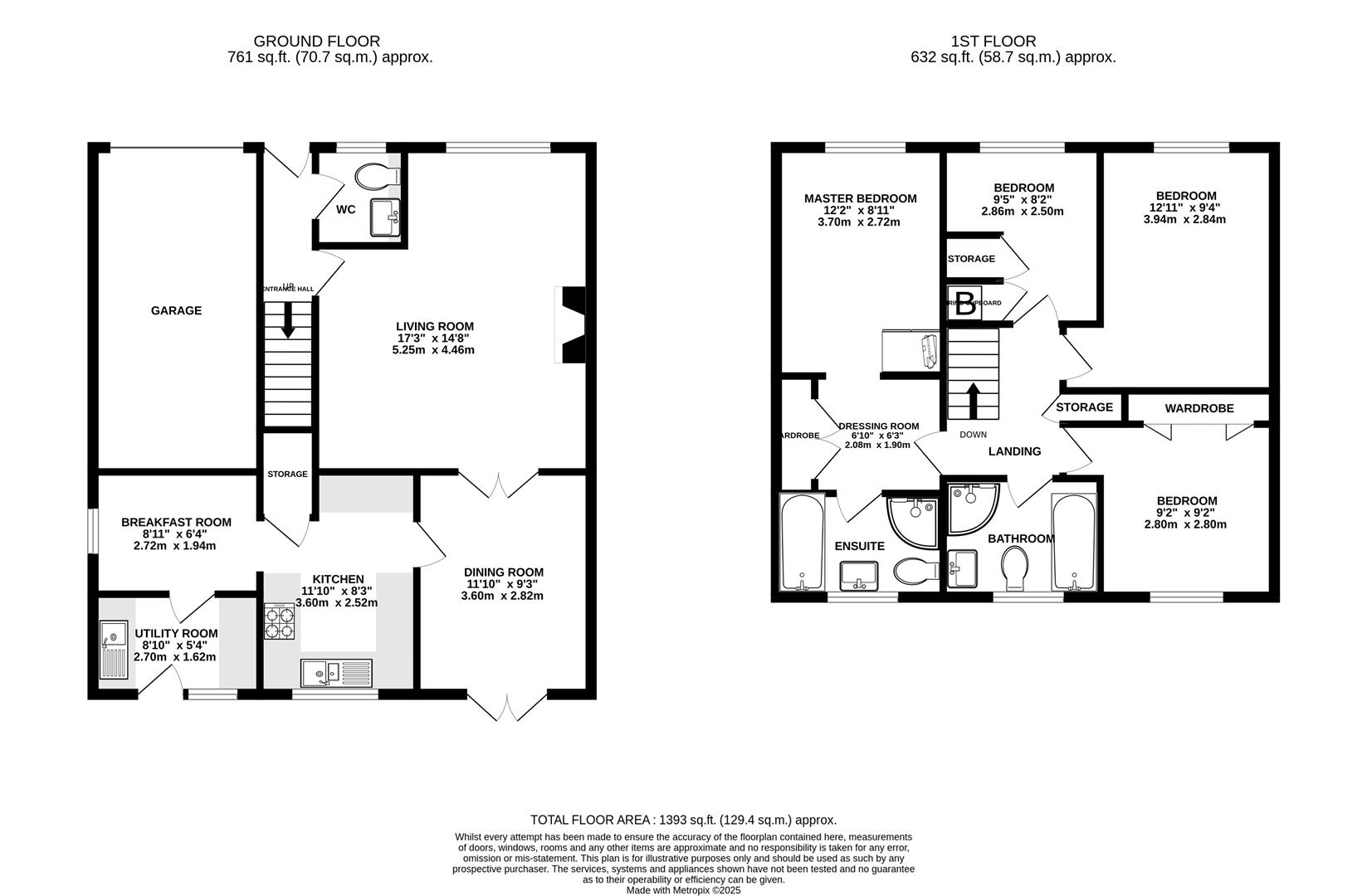 10, Elton Close, Chesterfield floorplan