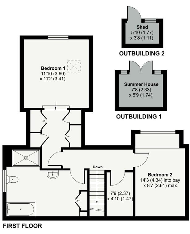 7, Combe Close, Taunton floorplan