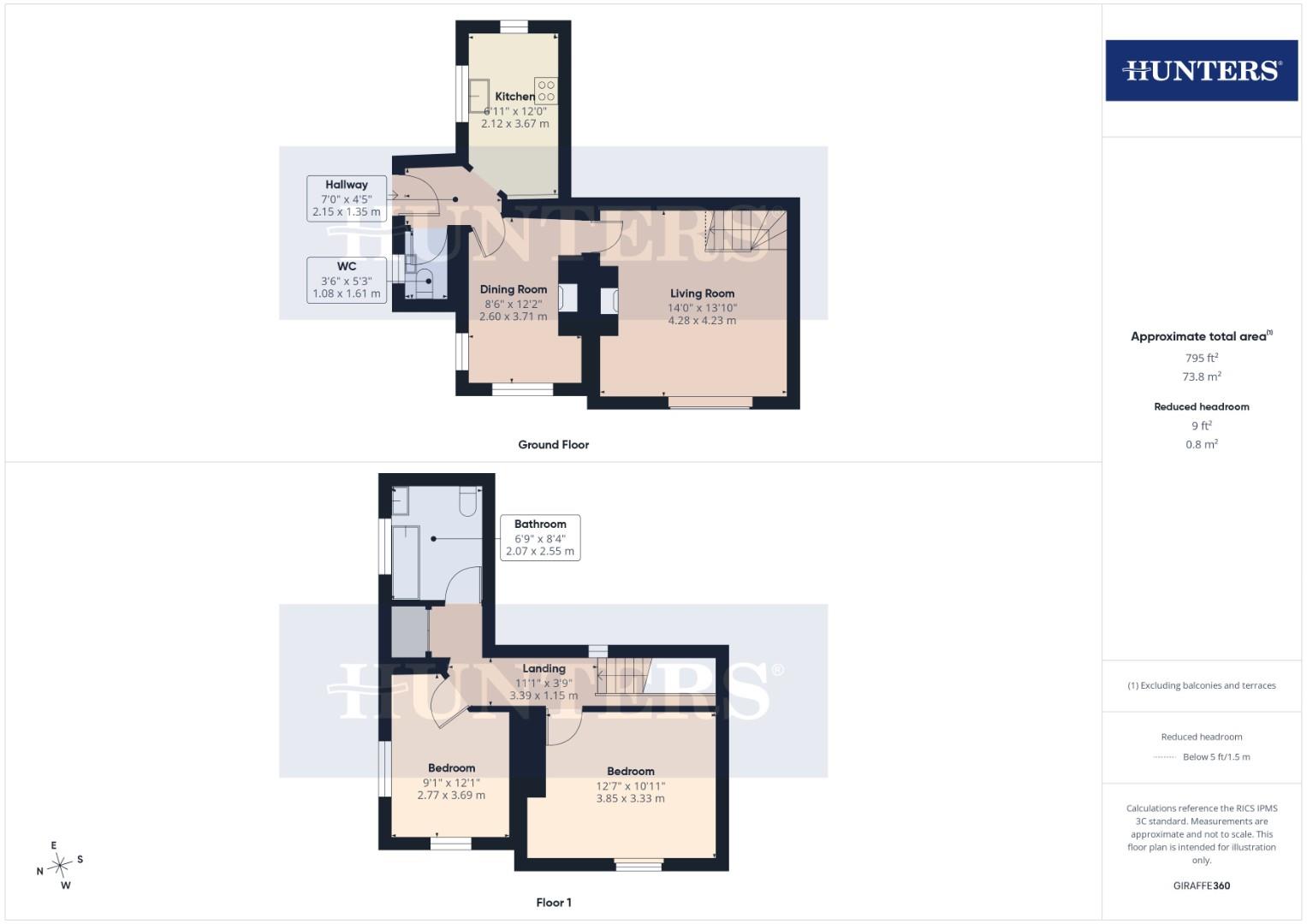 April Rise, Cross Hill, Driffield floorplan