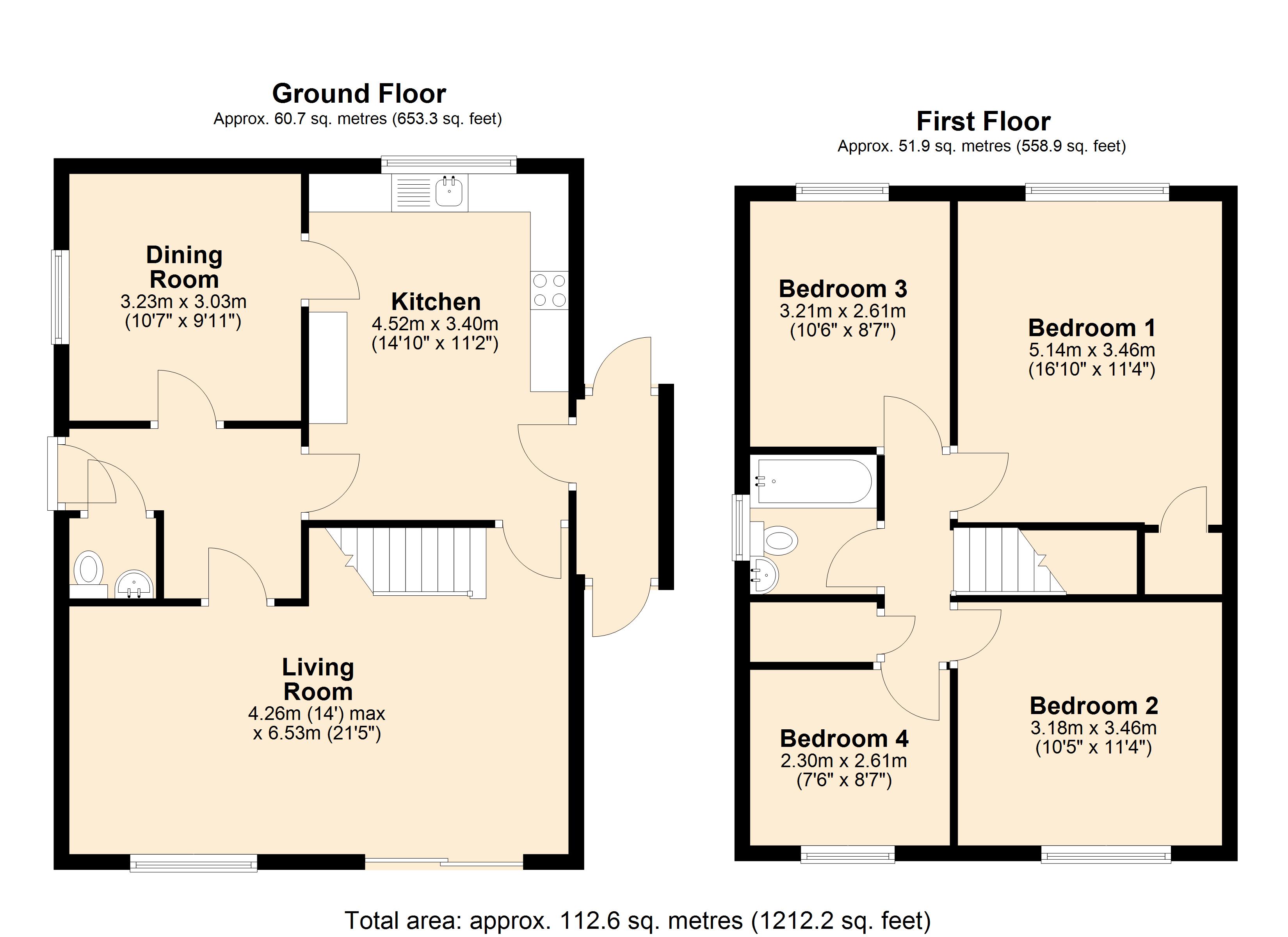 43, Horse Road, Trowbridge floorplan