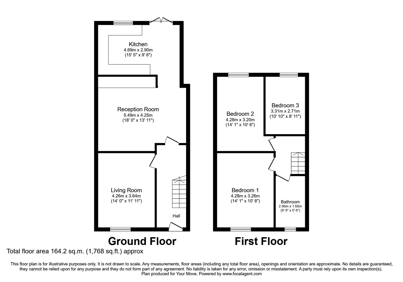 George Street, Blackburn floorplan