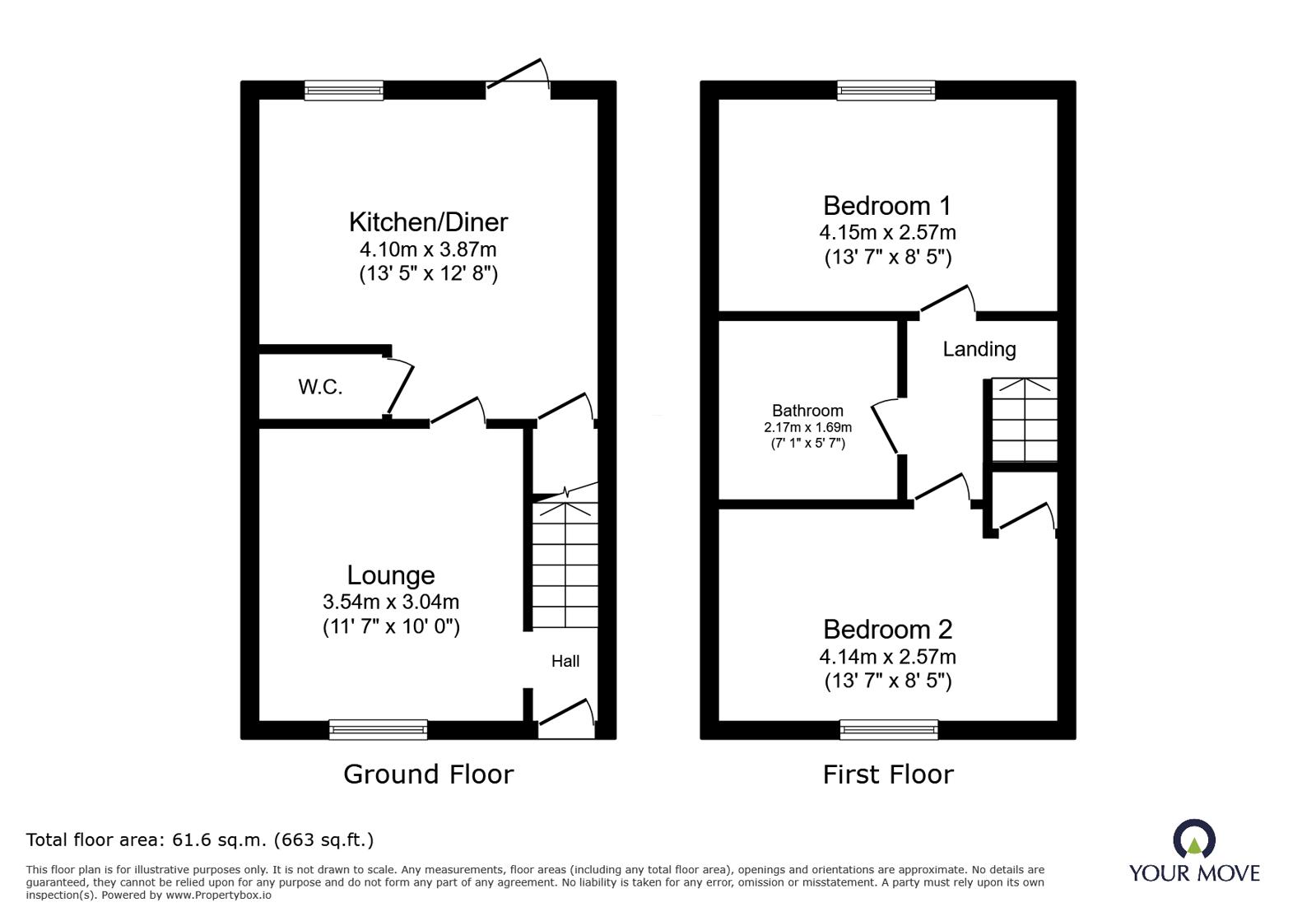 Danesmore Gardens, West Midlands floorplan
