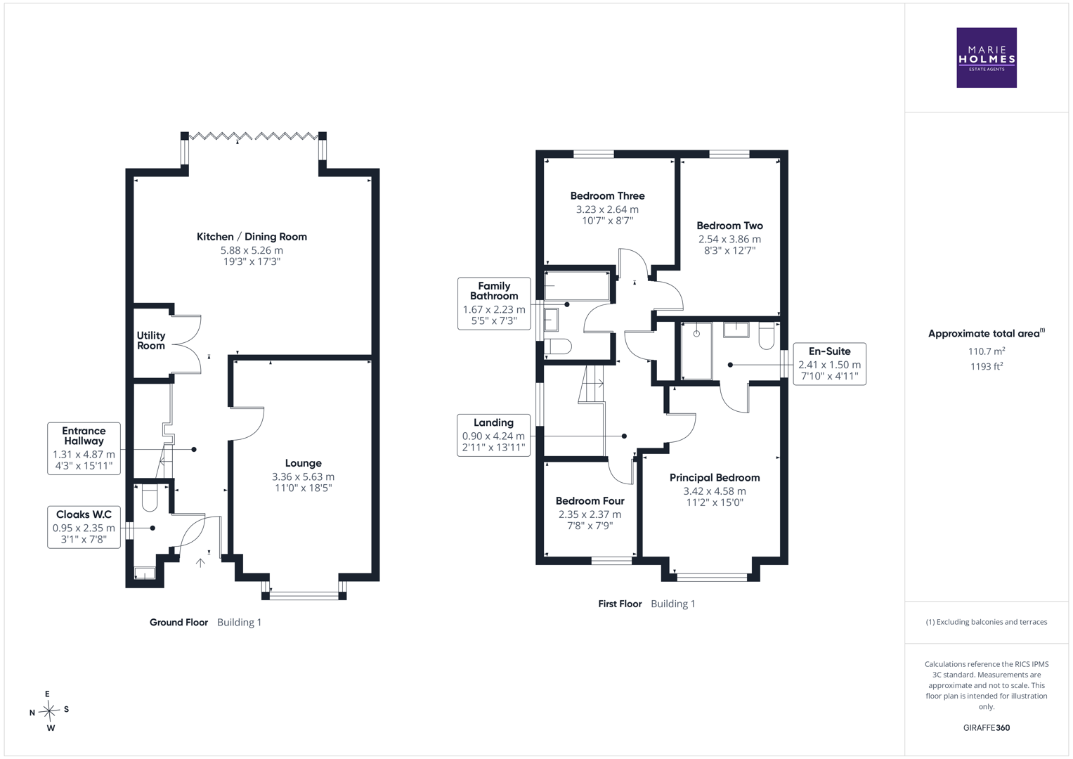 4, River View Court, Preston floorplan