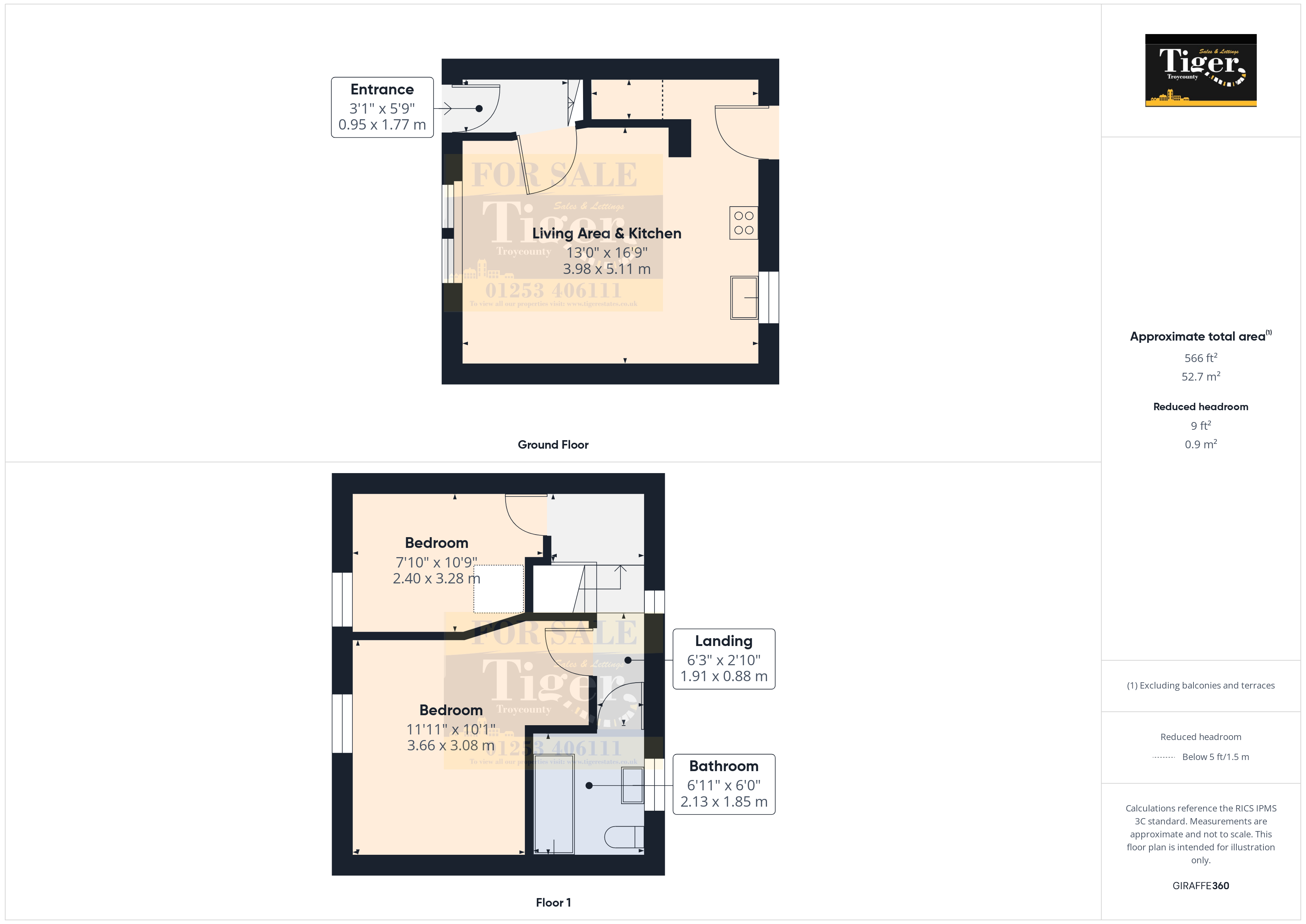 21, Imperial Street, Blackpool floorplan
