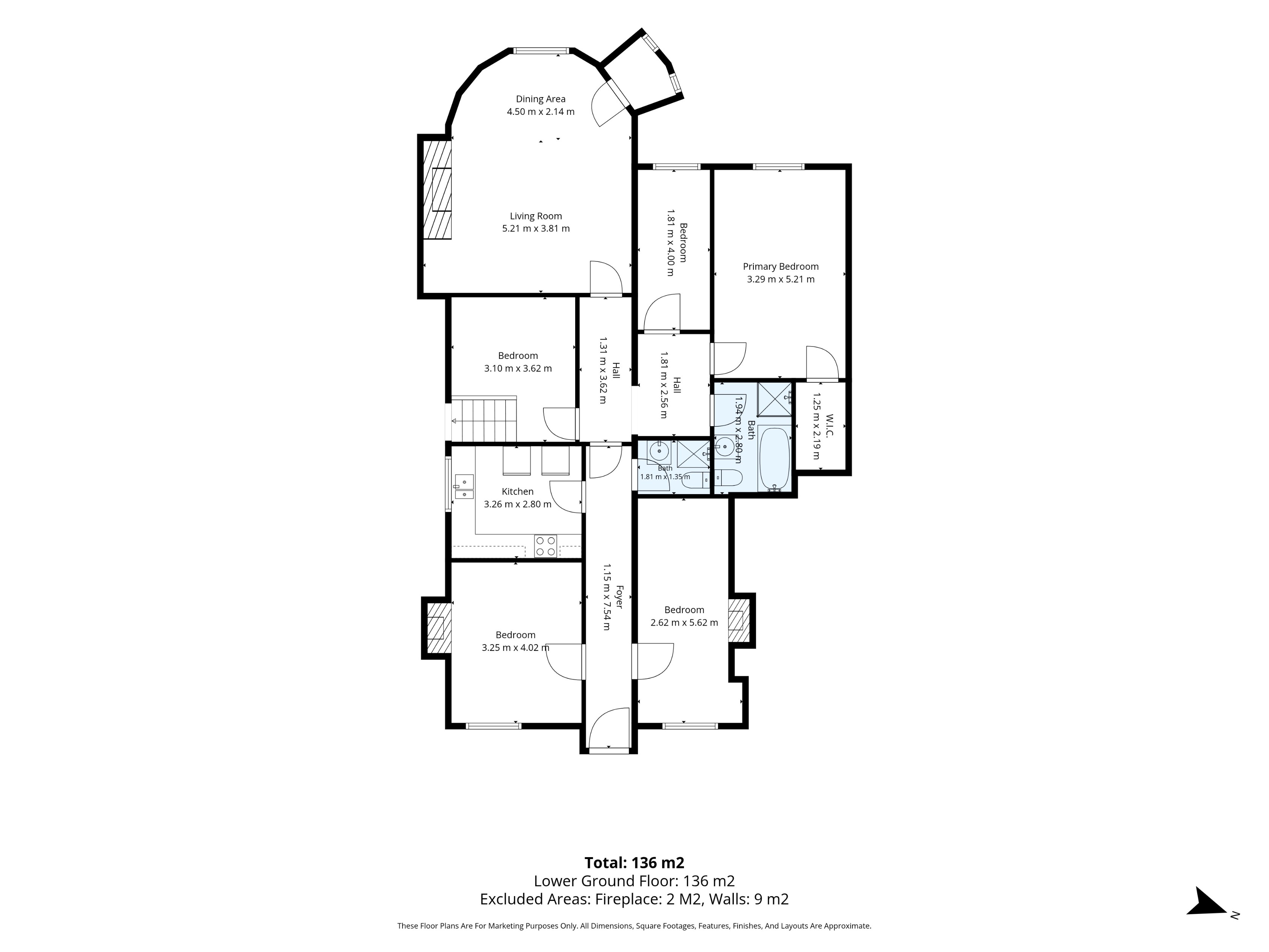 12B & 12C, Scotland Street, Edinburgh floorplan