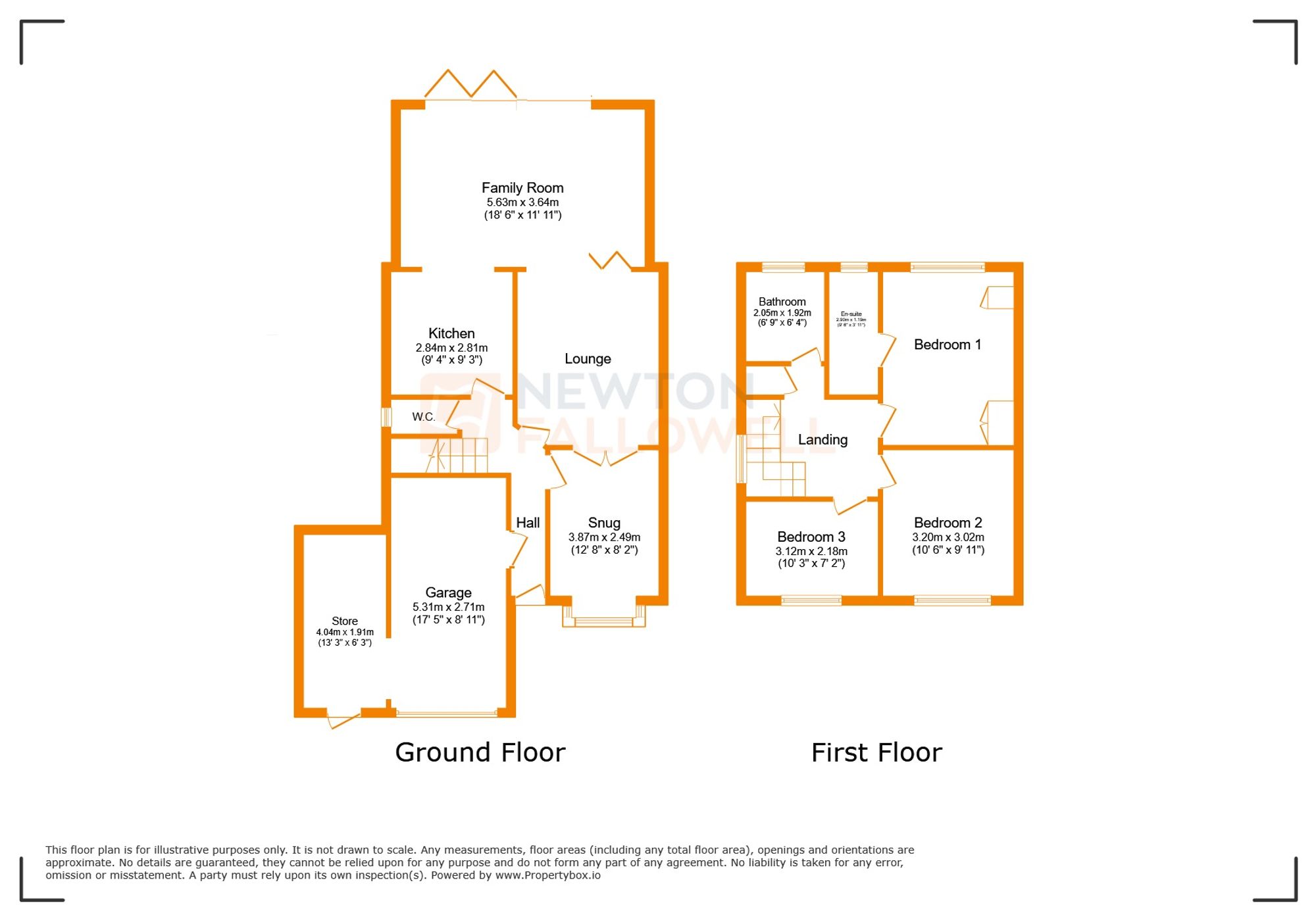 15 Guinevere Way, Leicester floorplan