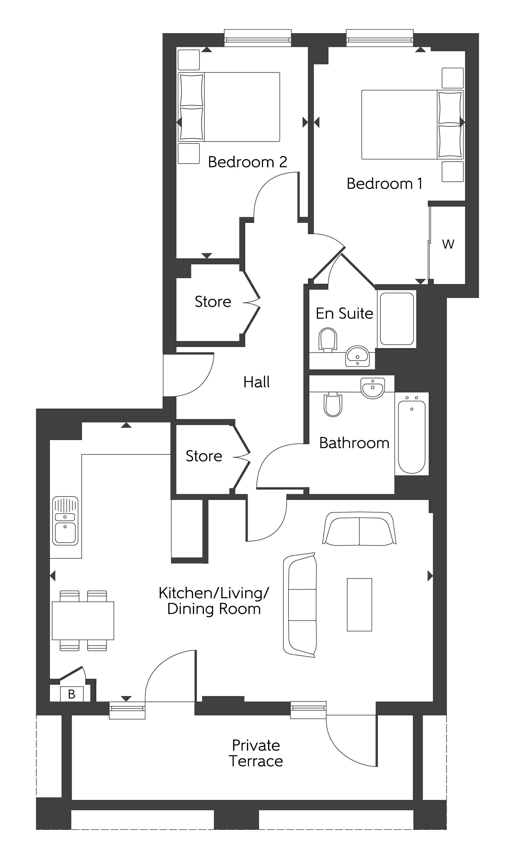 2 Bedrooms Flat for sale in Artillery Place, London SE18