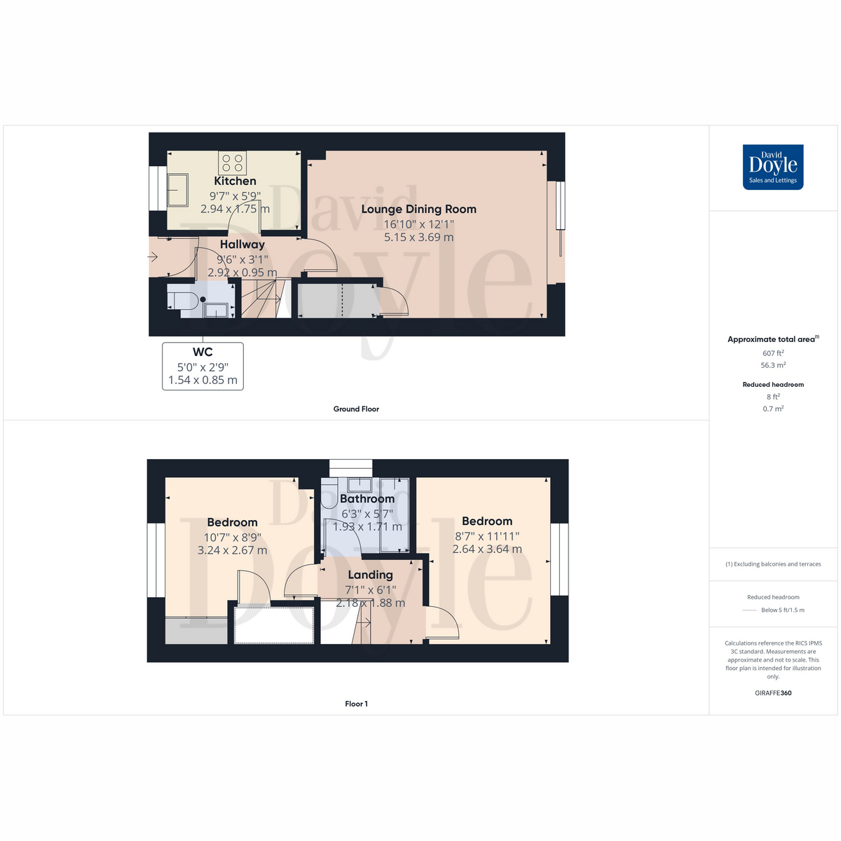 7, Morpeth Close, Hemel Hempstead floorplan