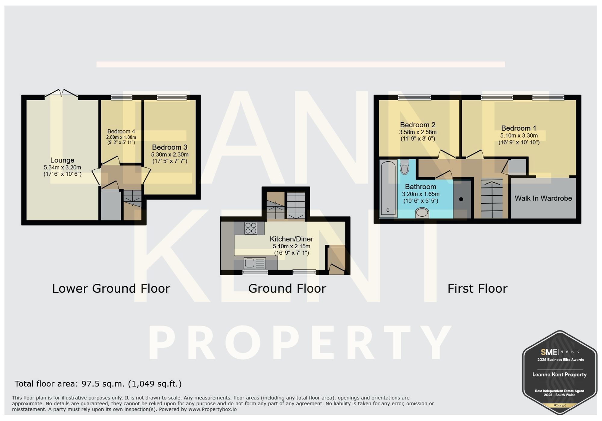 15 St. Annes Gardens, Caerphilly floorplan