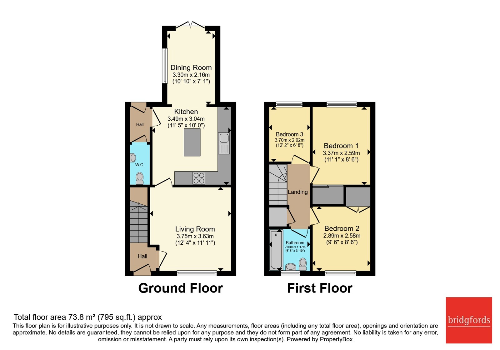11, Kingfisher Court, West Yorkshire floorplan