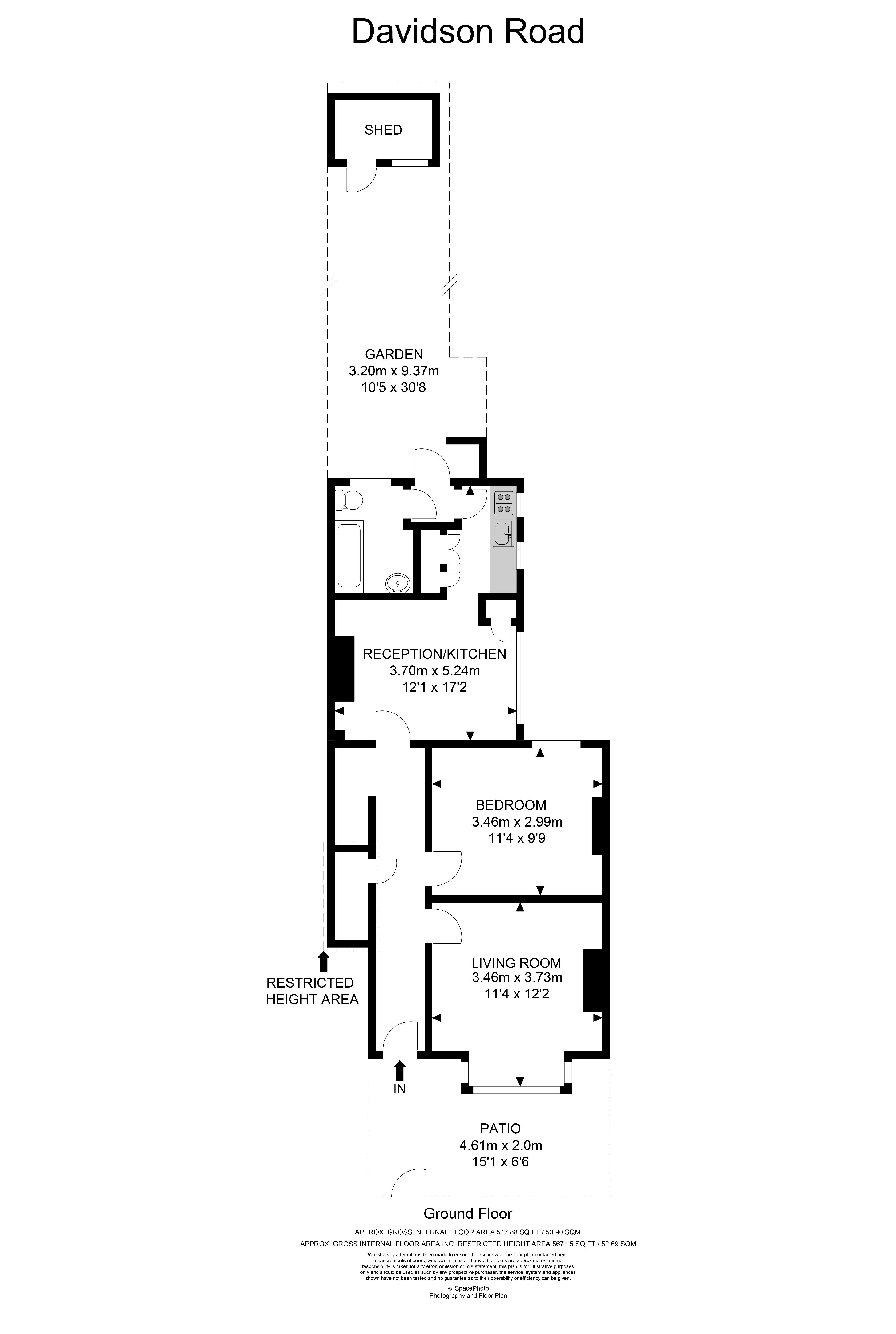 1 Bedrooms Flat to rent in Davidson Road, Addiscombe, Croydon CR0