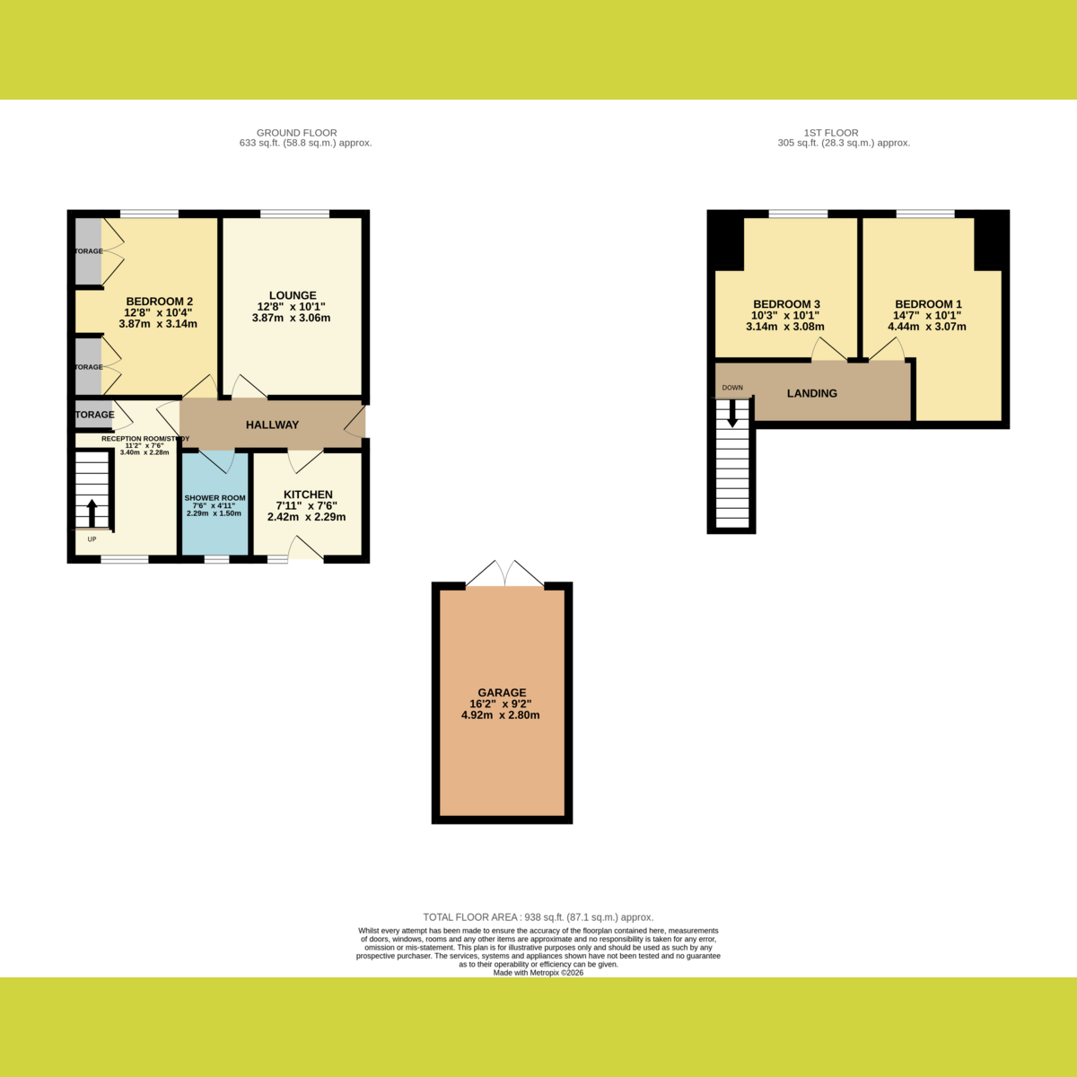 Greenlands, Essex floorplan