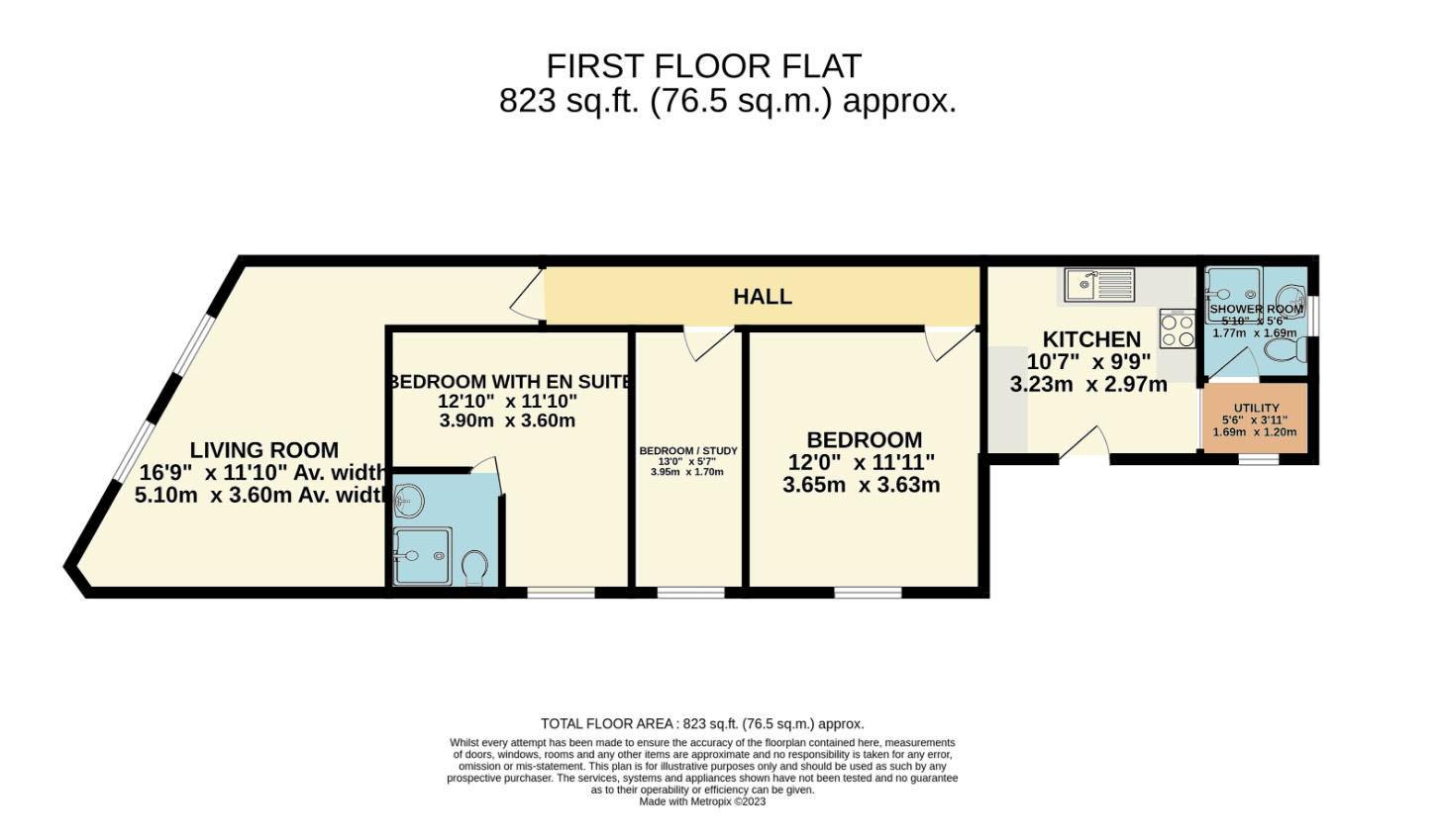 71, High Street, Nottingham floorplan