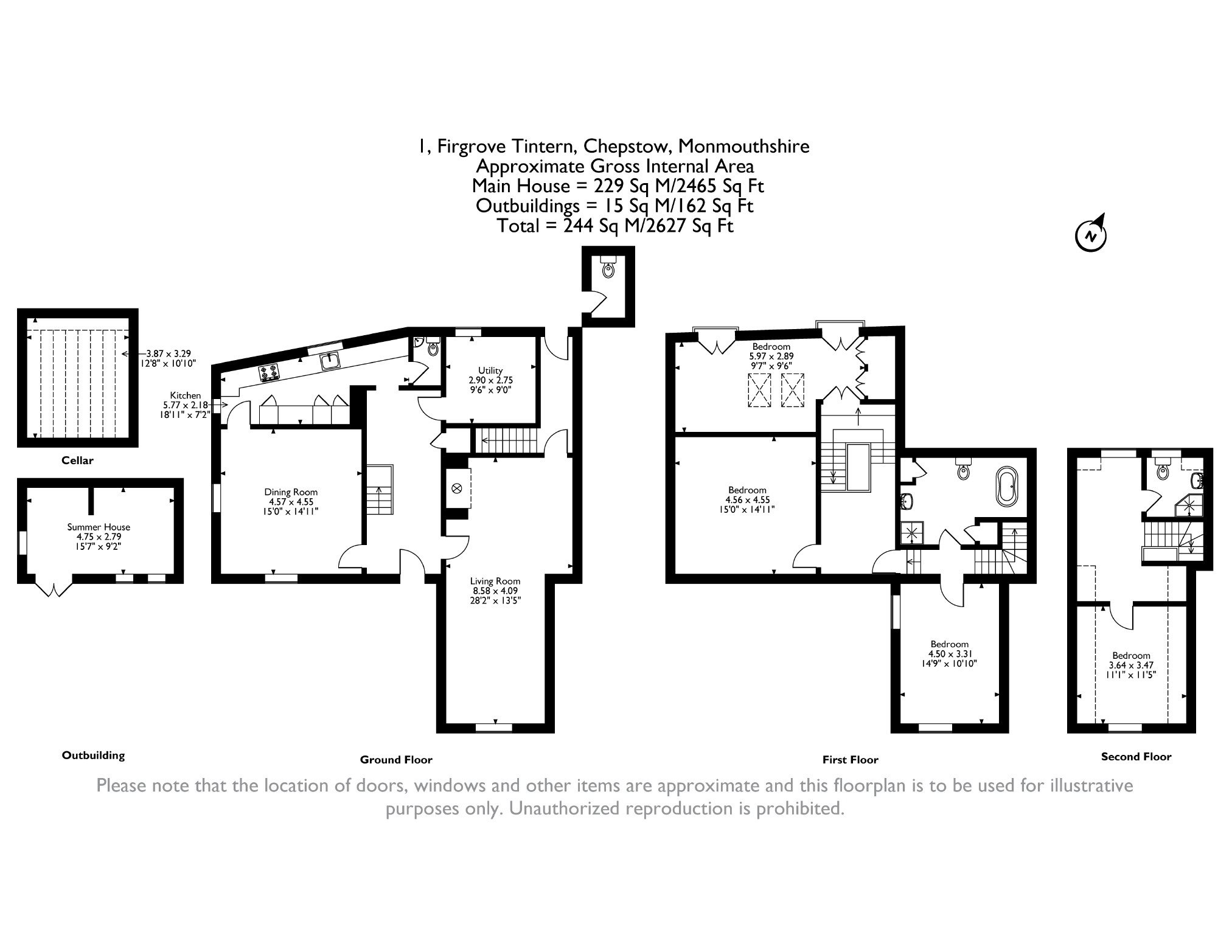1, Firgrove, Tintern, Chepstow floorplan
