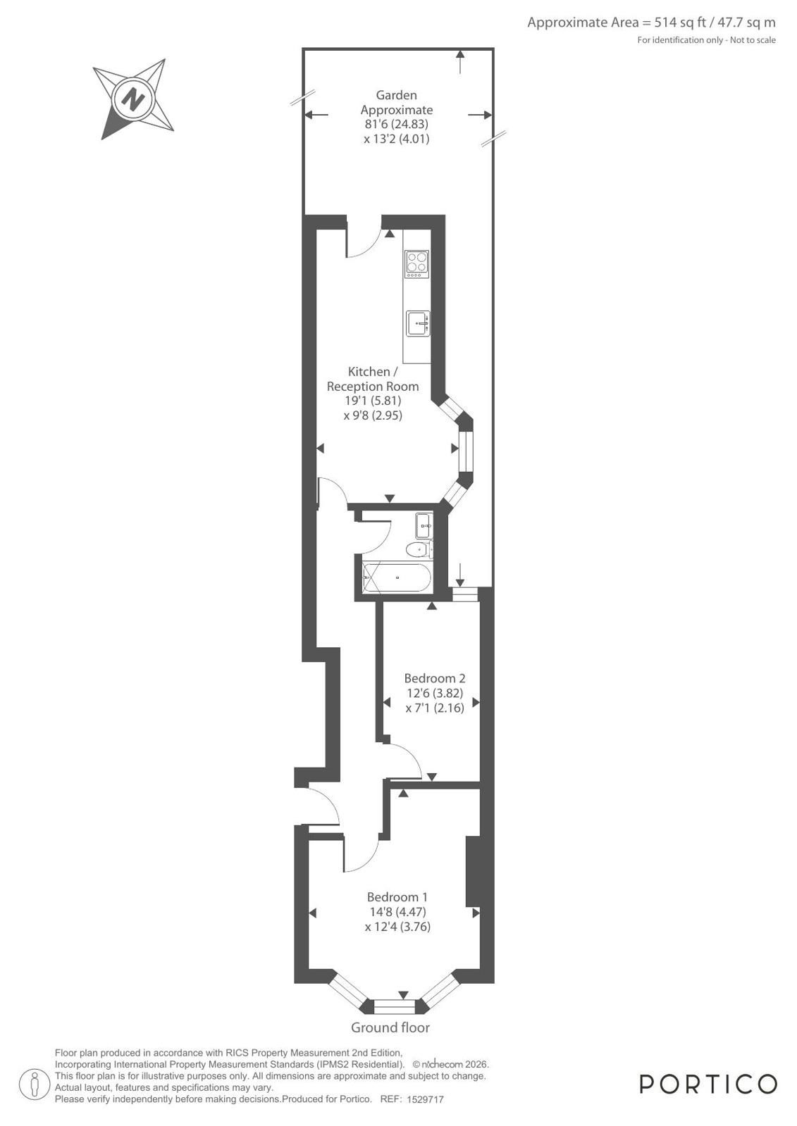 36, Burchell Road, London floorplan