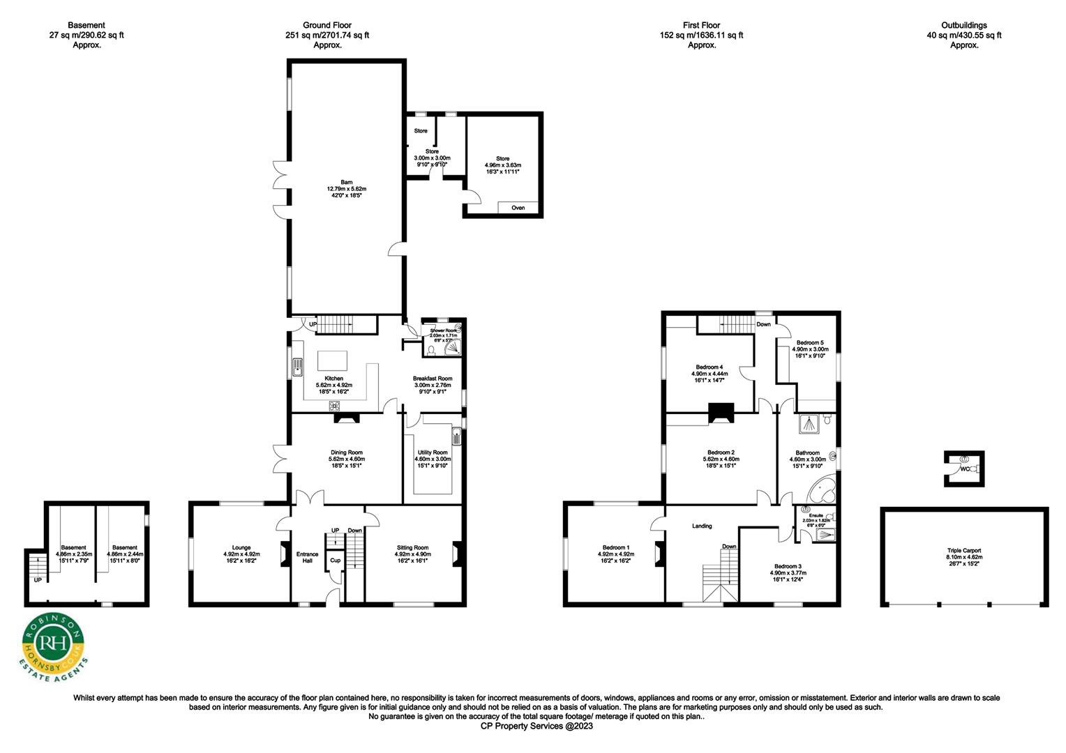 Grange Farm House, Doncaster floorplan