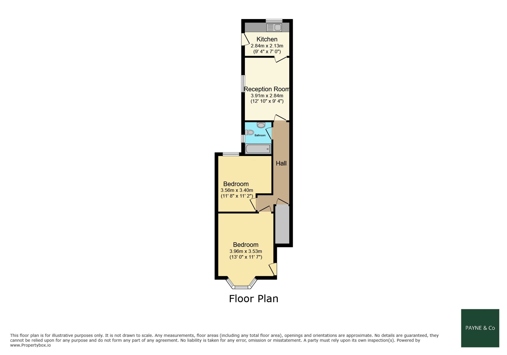 61 Ley Street, Ilford floorplan