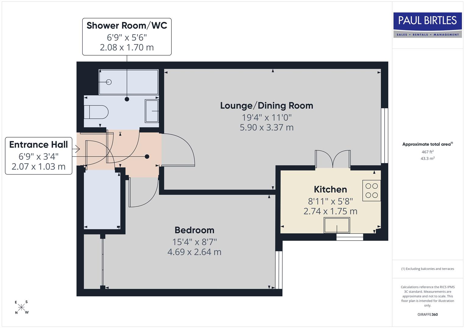 Apartment 29 St Clement Court, 9 Manor Avenue, Urmston floorplan