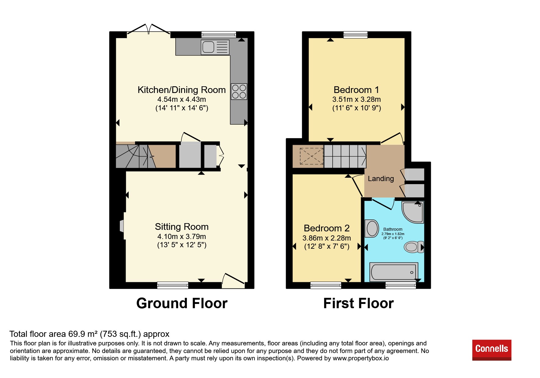 37, Lower Icknield Way, Chinnor floorplan