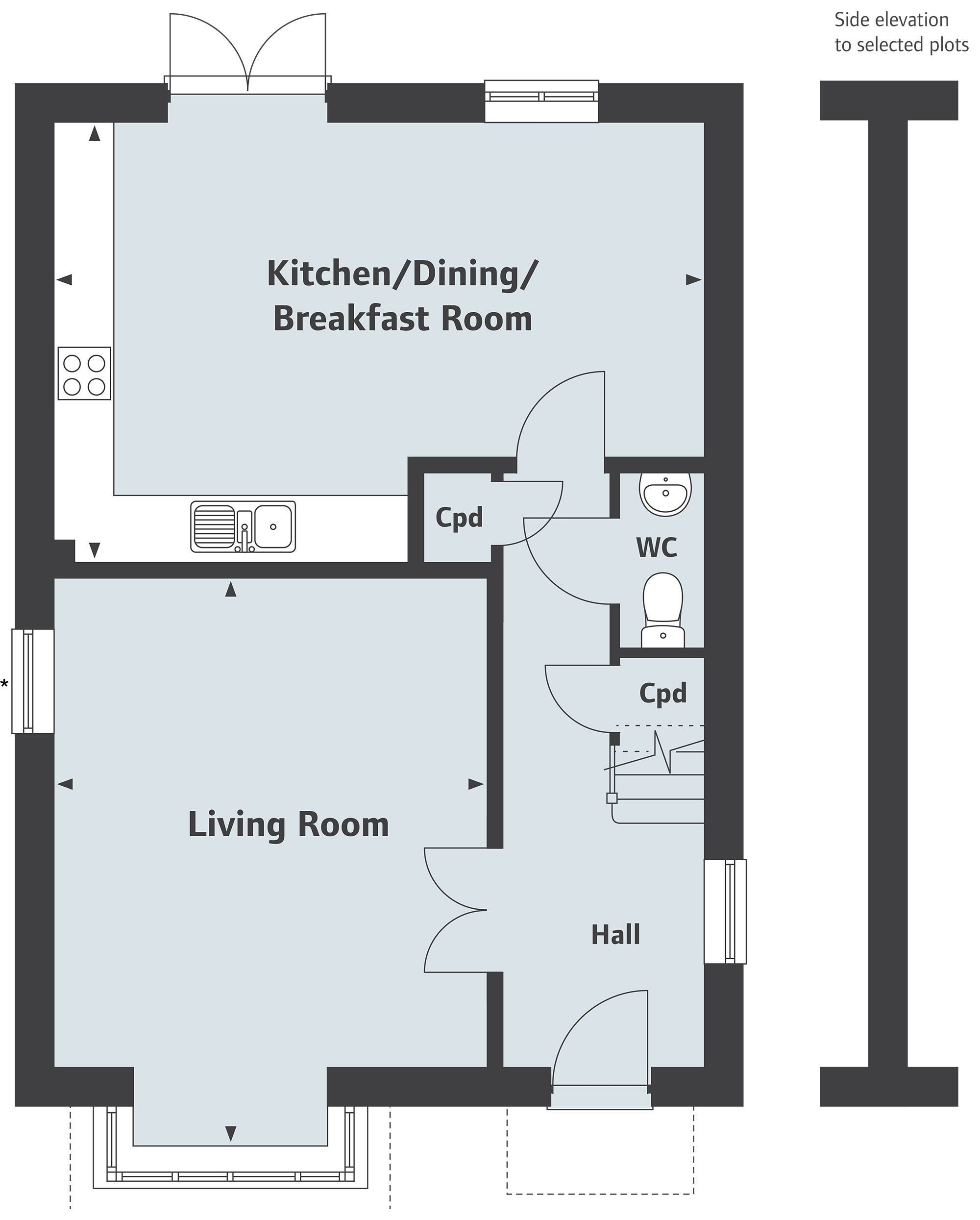 4 Bedrooms Detached house for sale in 