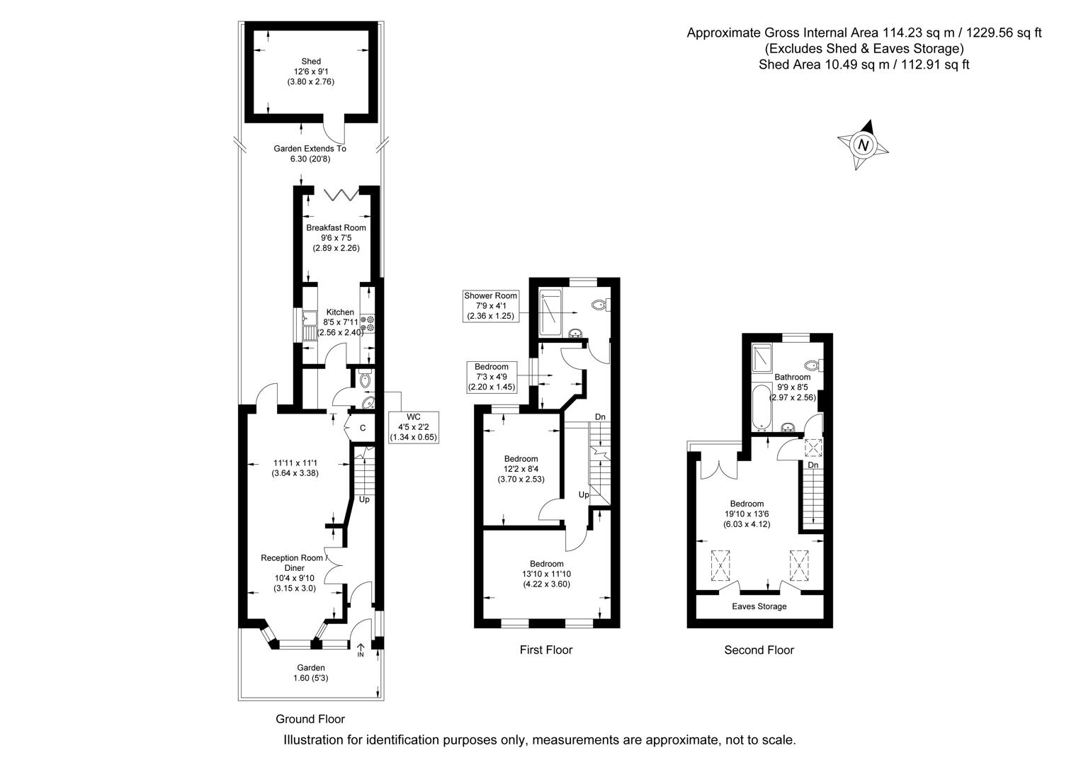 16, Daventry Avenue, London floorplan
