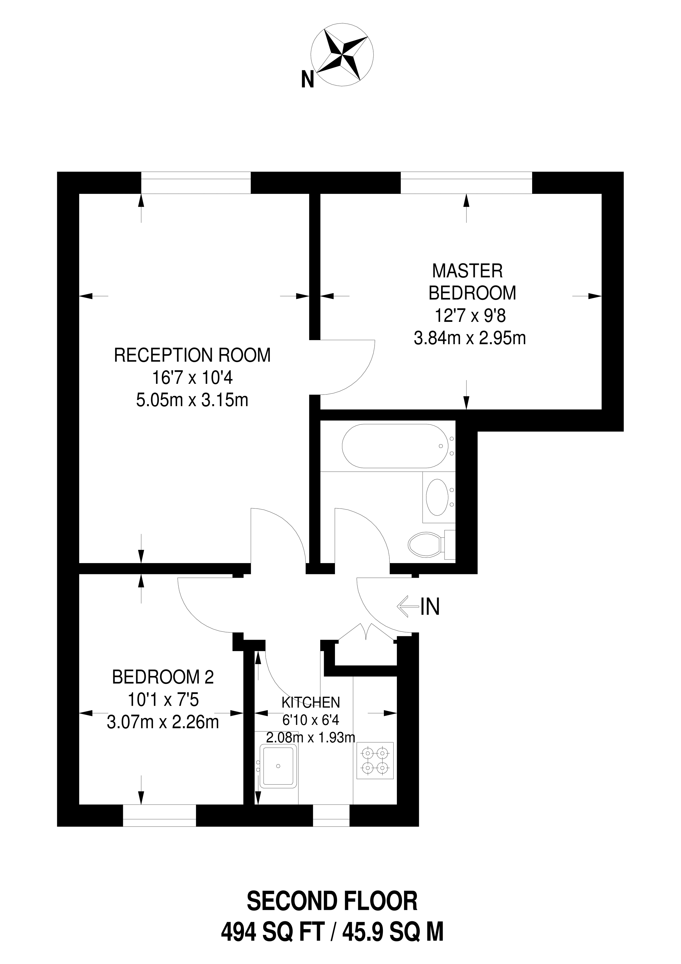 2 Bedrooms Flat to rent in Mortimer Crescent, Kilburn NW6