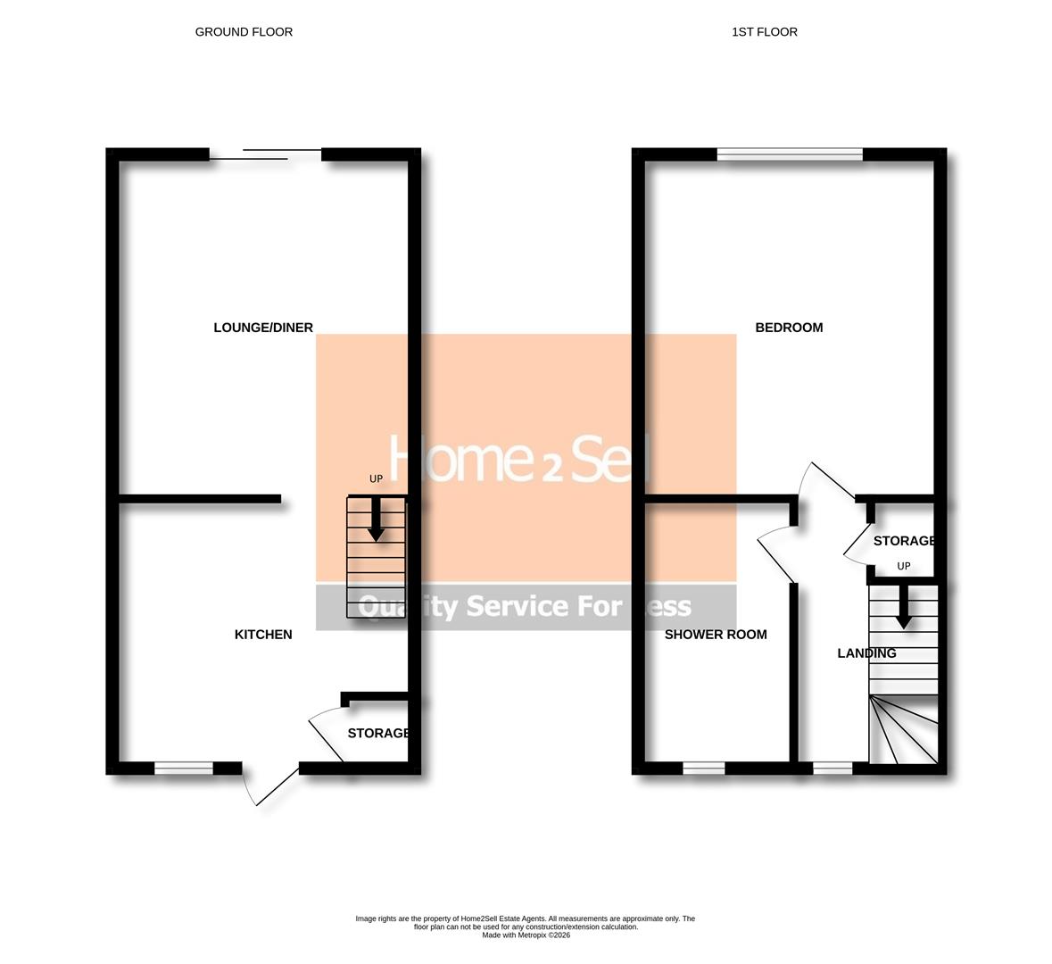 14, Findern  Close, Belper floorplan