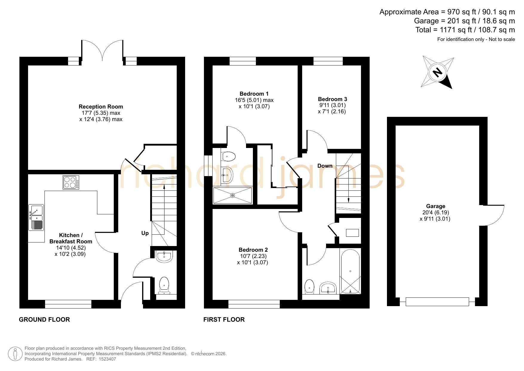 117, Eastlake, Swindon floorplan